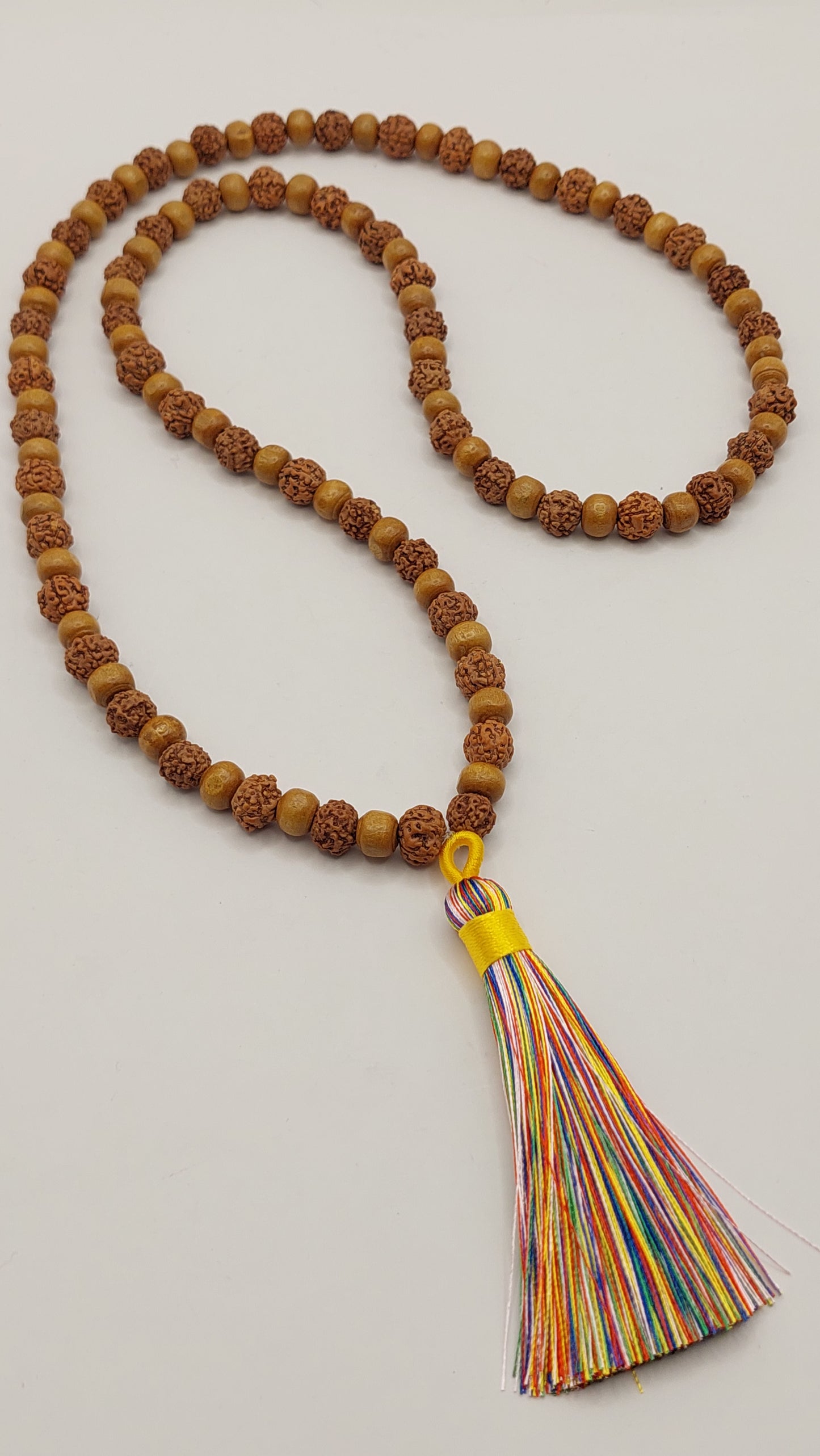 Japa Mala 108 (exclusivo #8) RUDRAKSHA