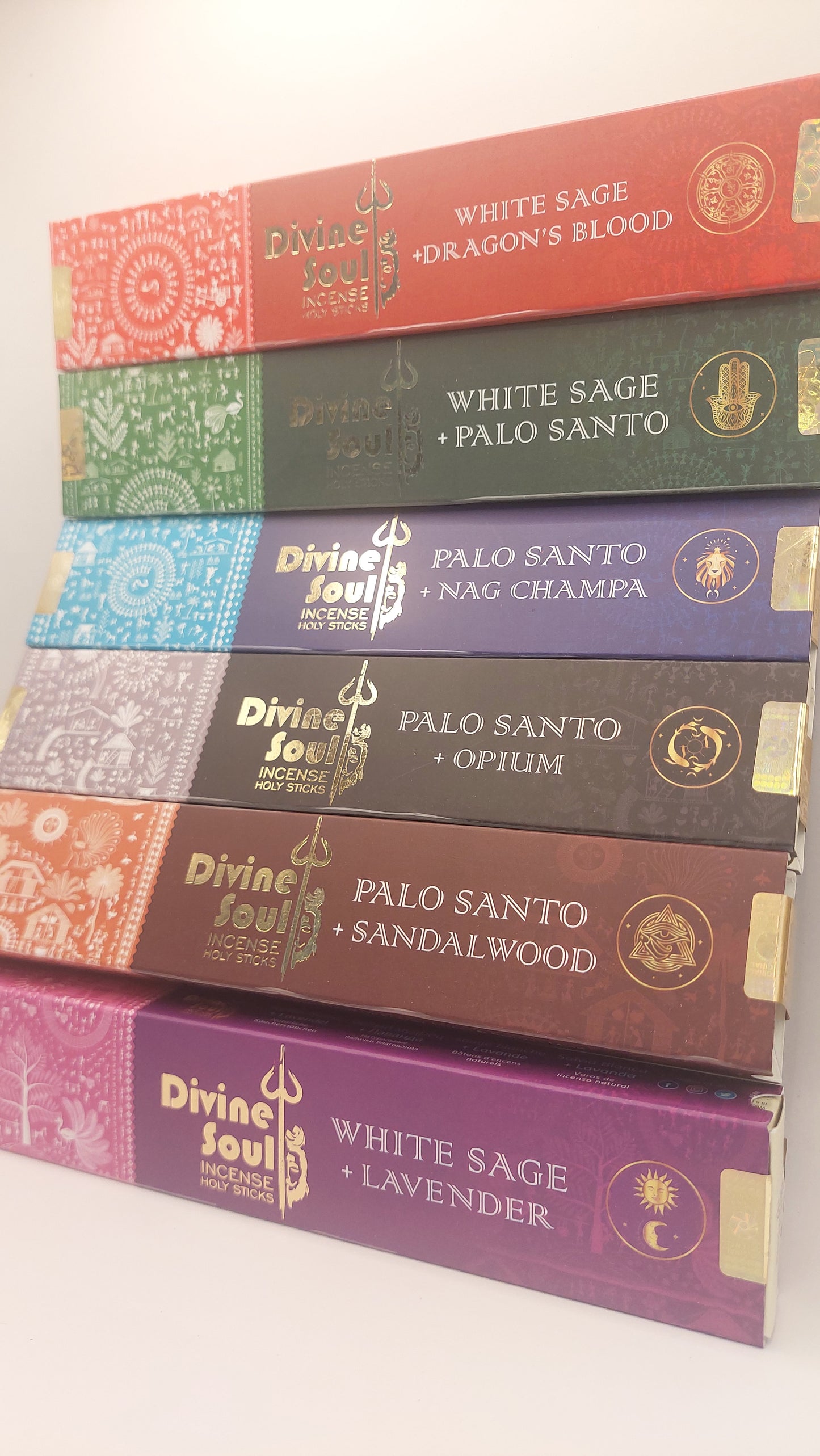 Colección de inciensos masala DIVINE SOUL