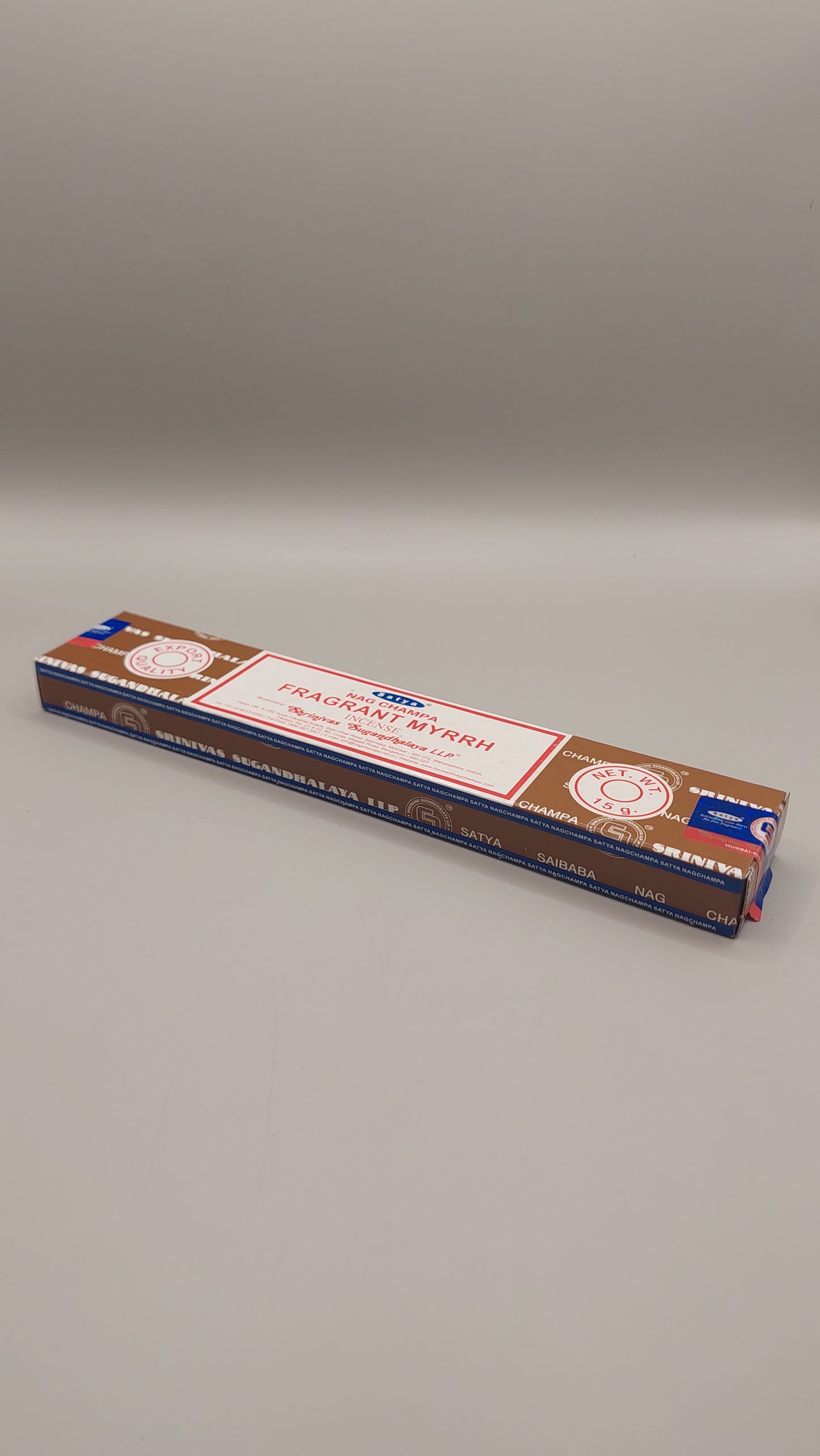 Mirra Incienso Nag Champa / Satya