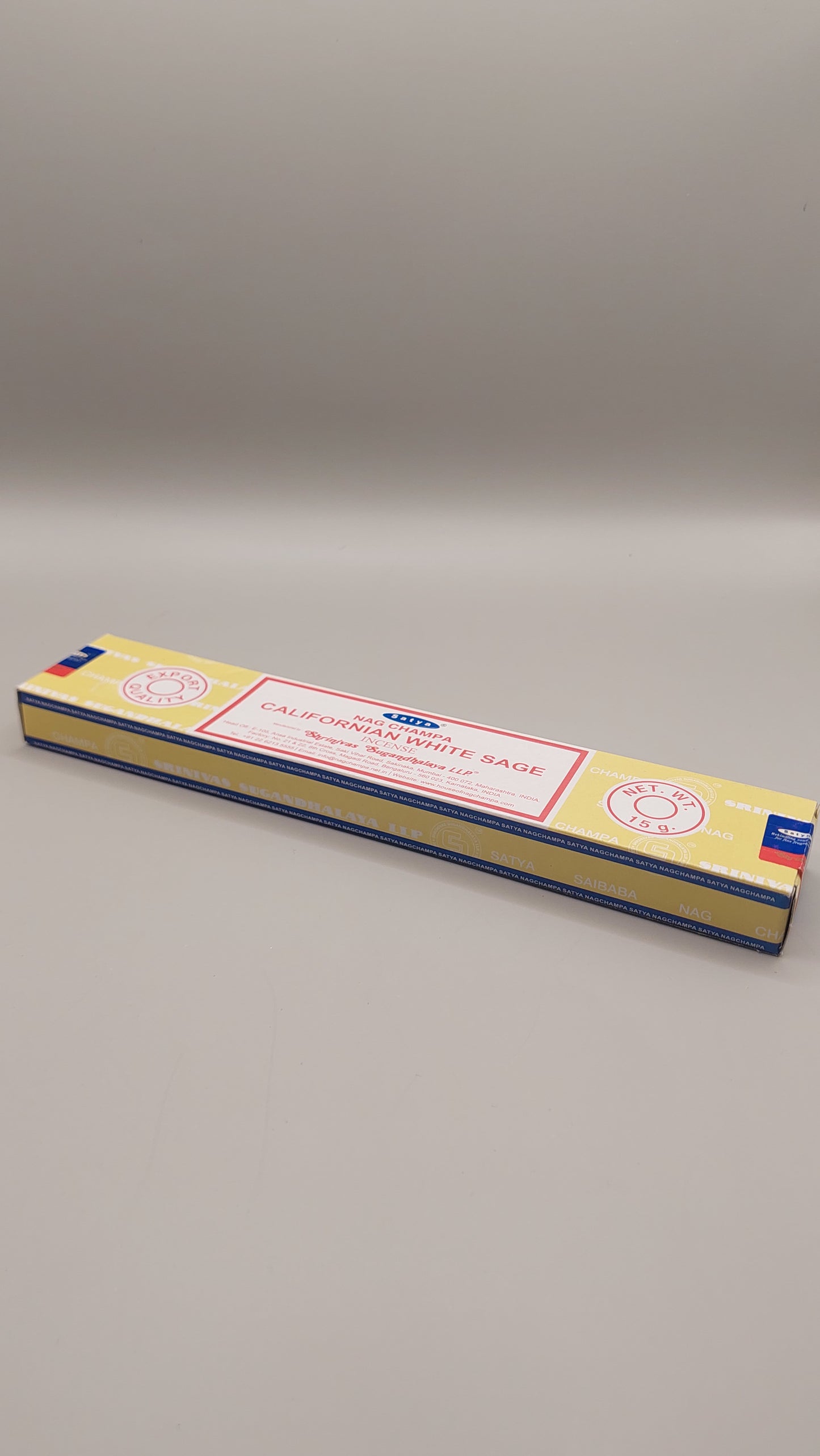 Salvia Blanca California Incienso Nag Champa / Satya