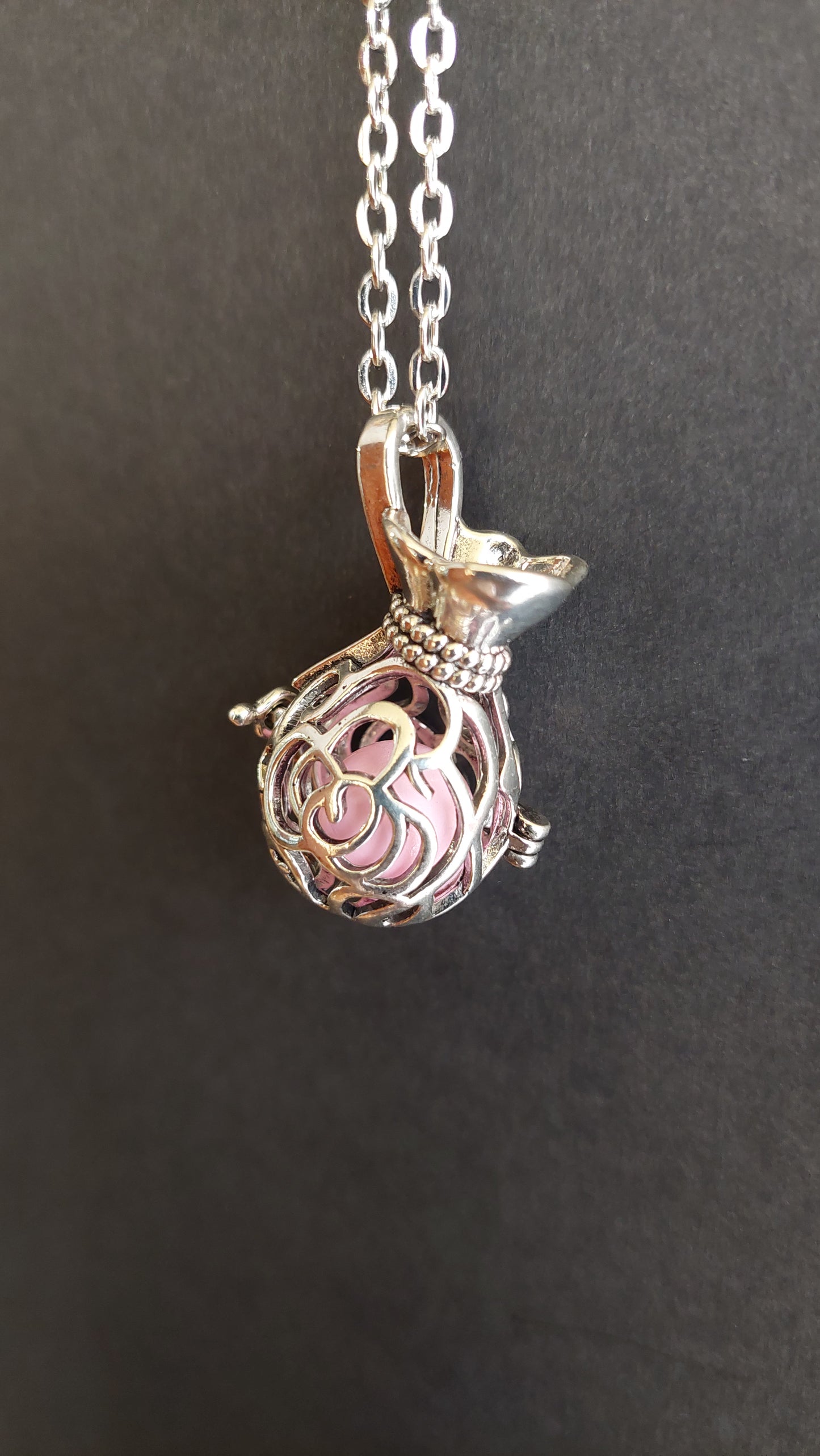 Llamador de Ángeles / Saquito de los Deseos Rosa