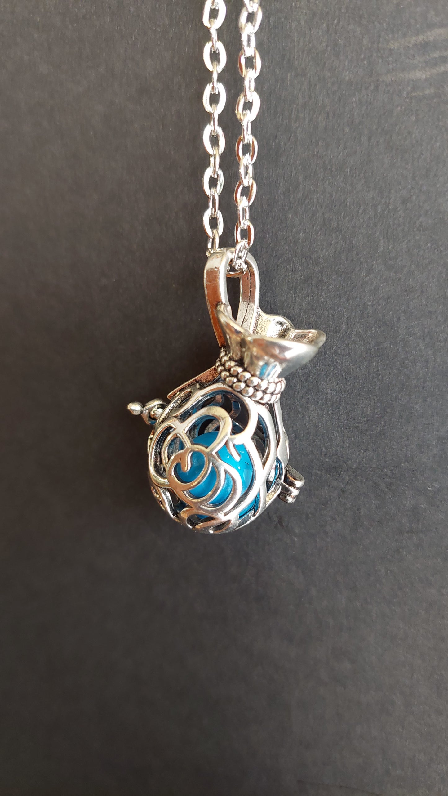 Llamador de Ángeles / Saquito de los Deseos Celeste