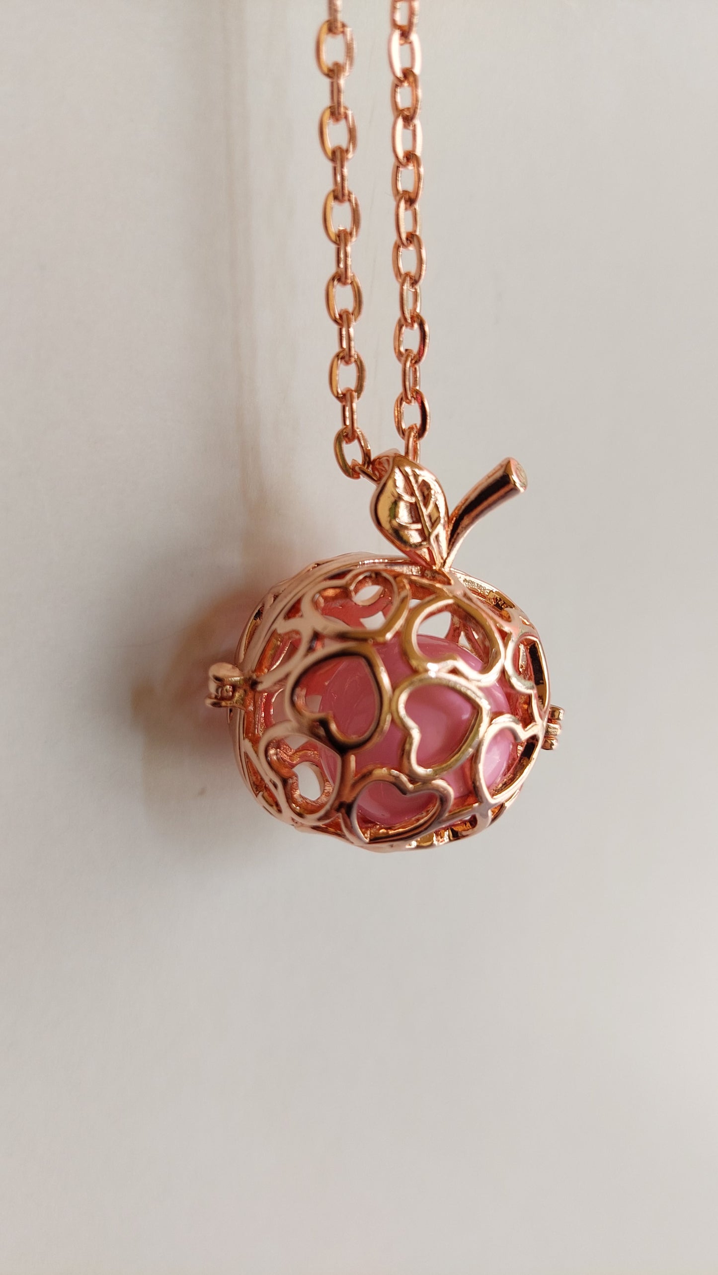 Llamador de Ángeles / Manzana ORO ROSA Rosa