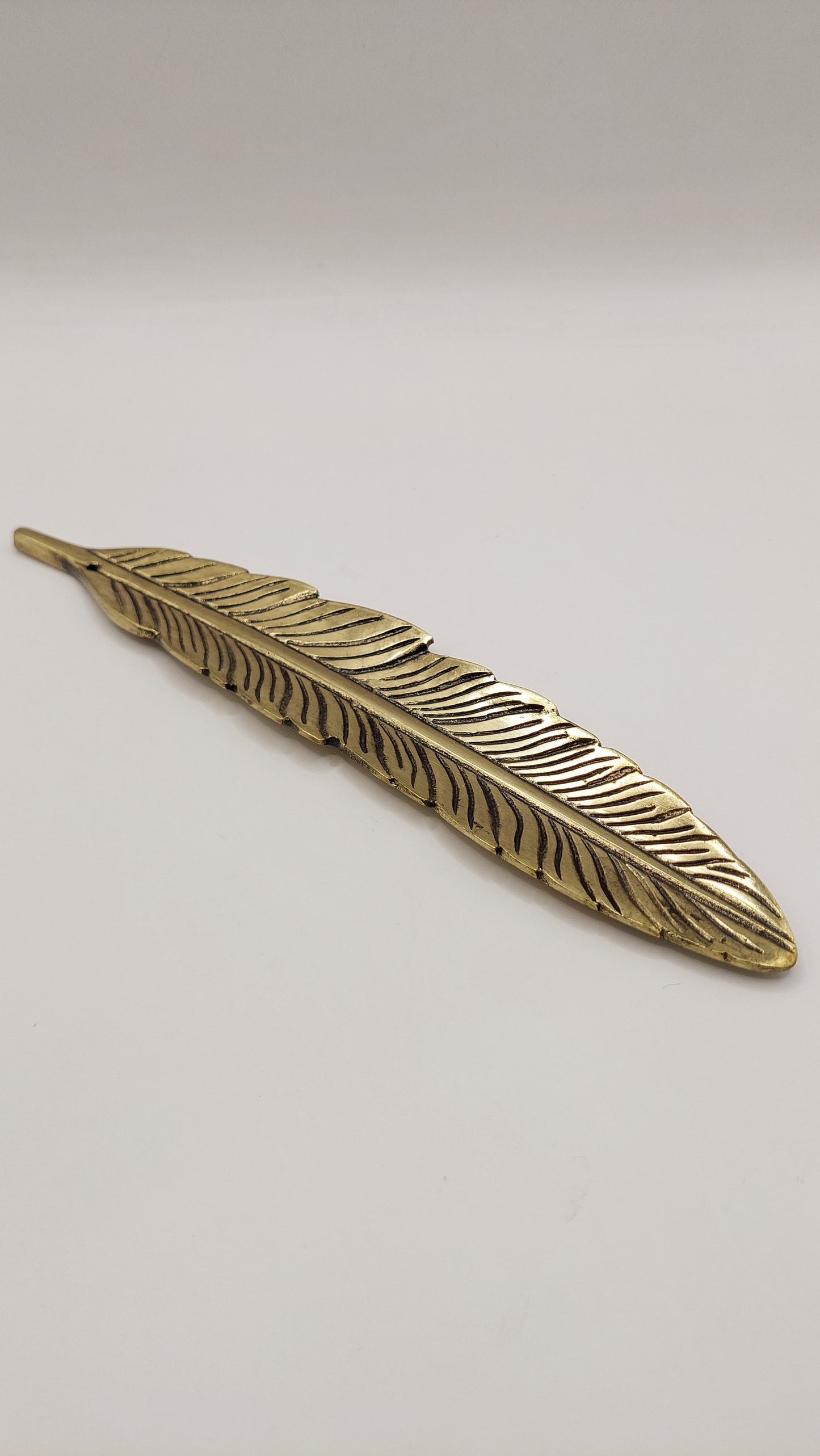 Porta Incienso Hoja Metálica mod4 (dorada)