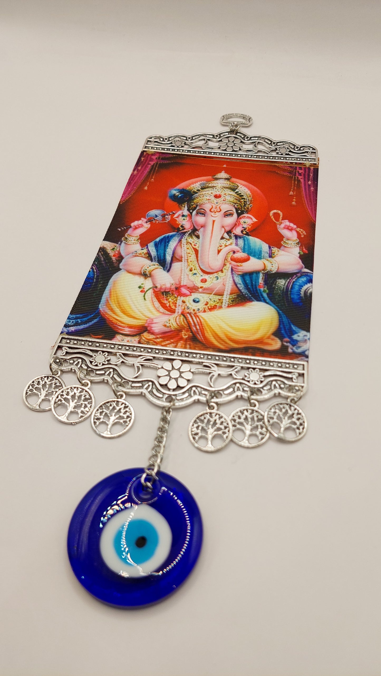 Estandarte Ganesha con Ojos Turcos