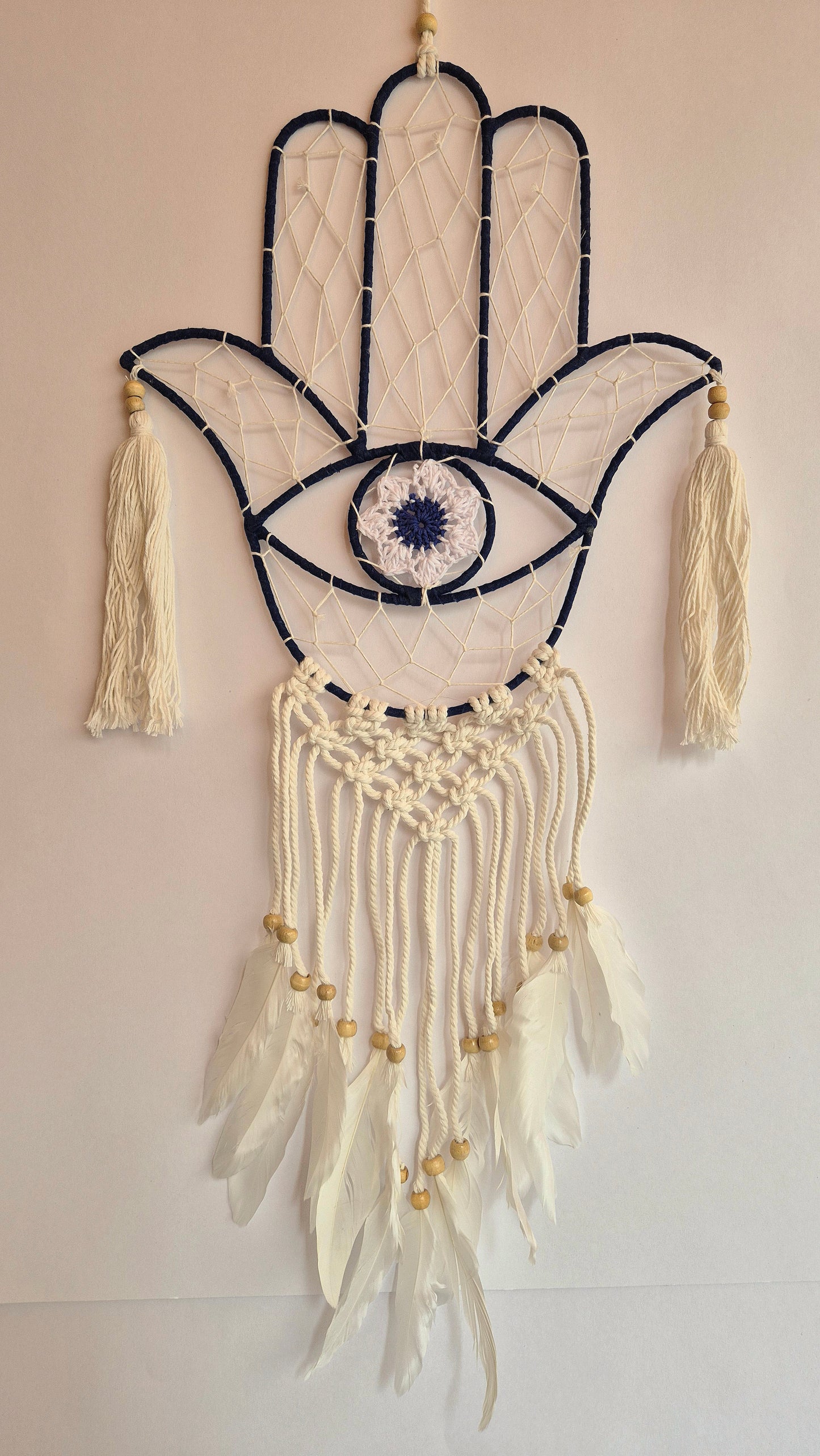 Atrapasueños Mano de Fatima ó Hamsa