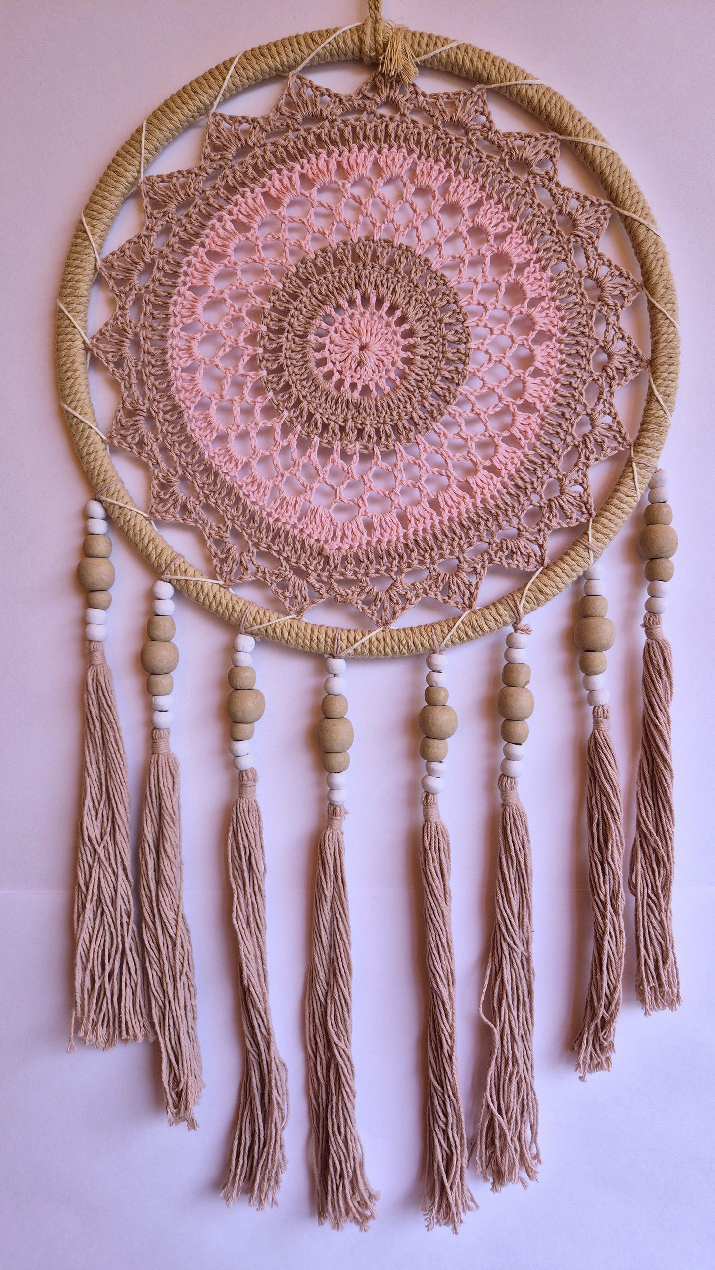 Atrapasueños Macrame Marrón MEDIANO