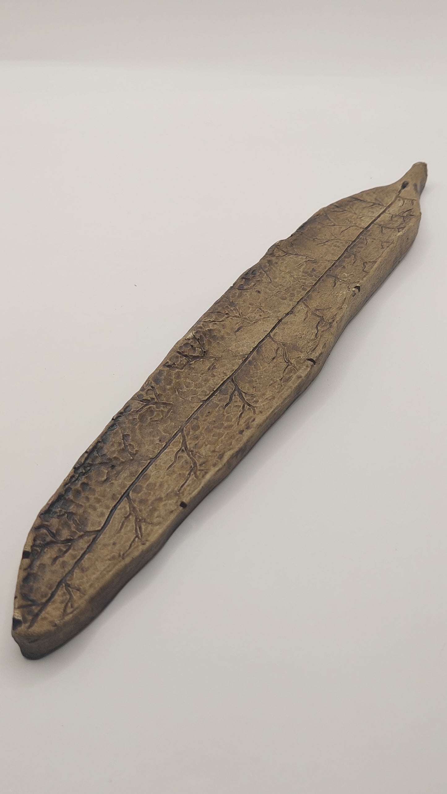 Porta Incienso hoja delgada (natural)