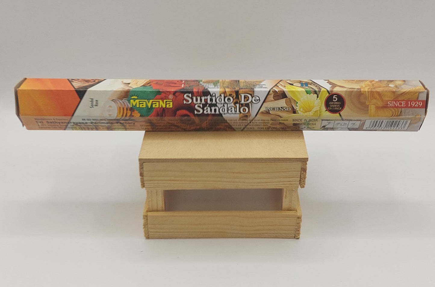 Surtido de Sándalo Incienso Hexagonal Mavana