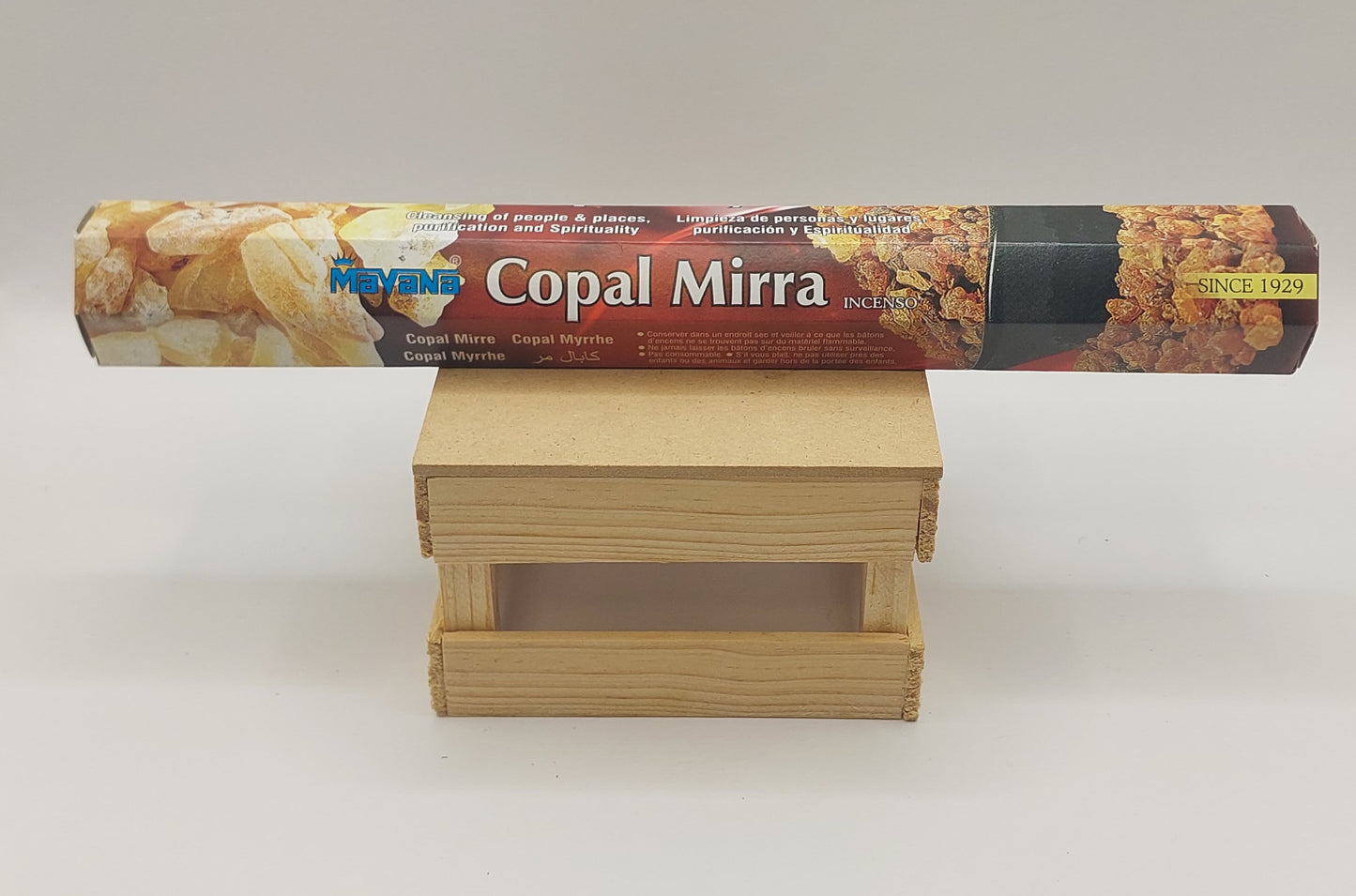 Copal y Mirra Incienso Hexagonal Mavana