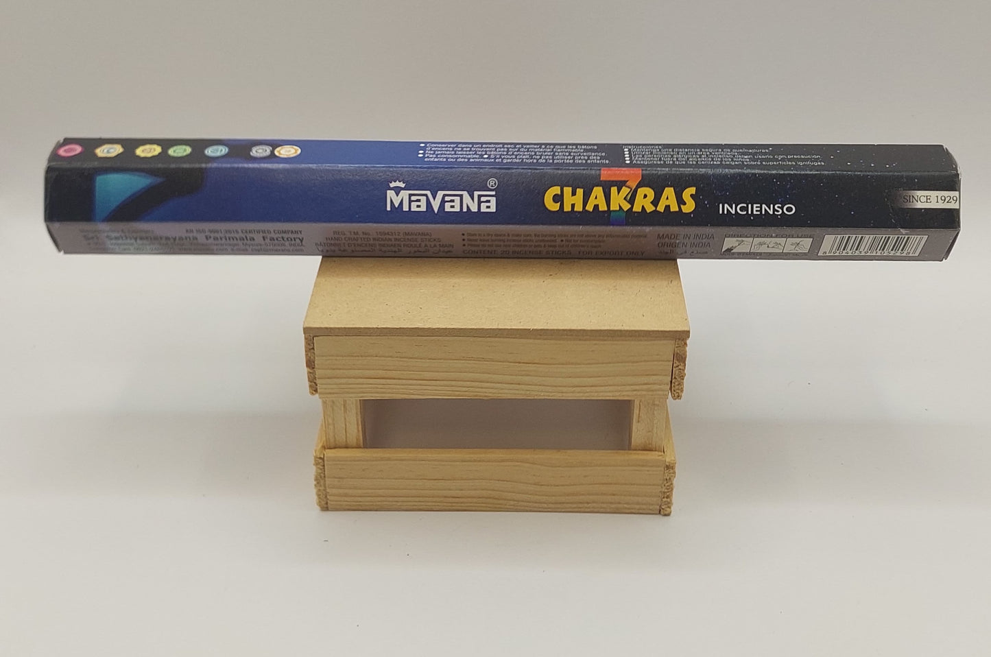 Siete Chakras Incienso Hexagonal Mavana