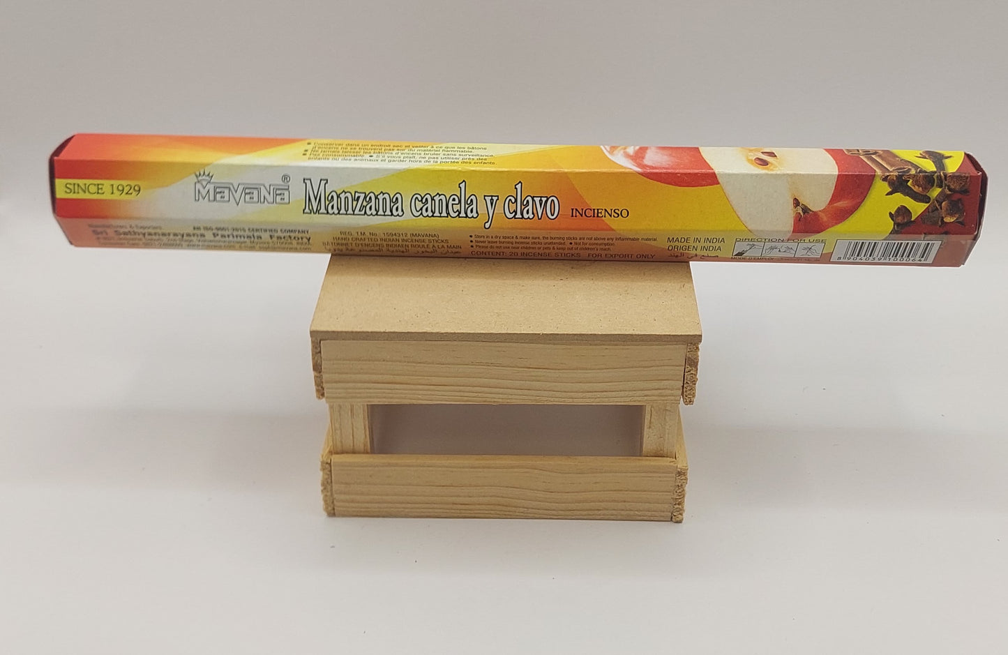 Manzana Canela y Clavo Incienso Hexagonal Mavana