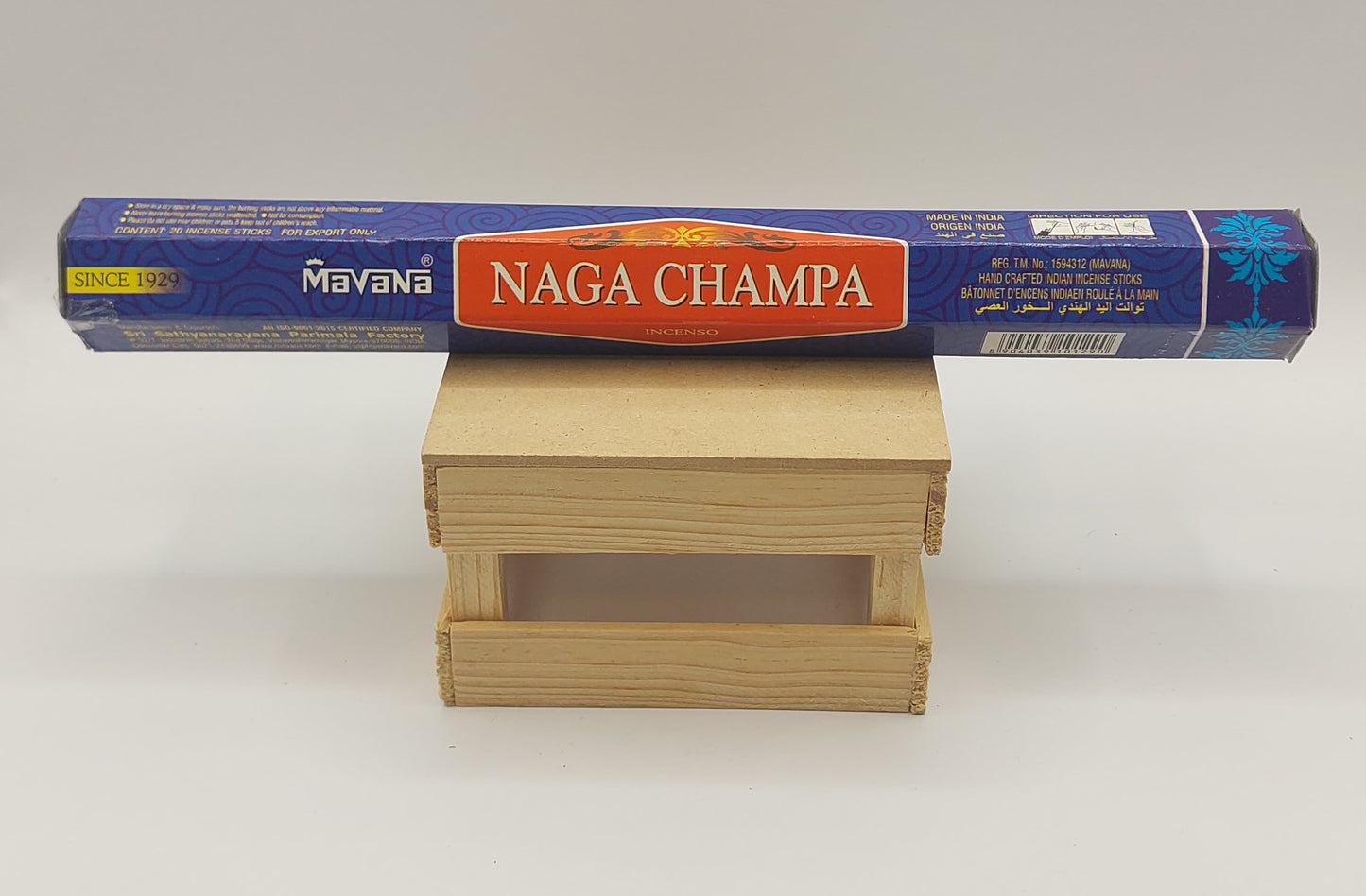 Naga Champa Incienso Hexagonal Mavana