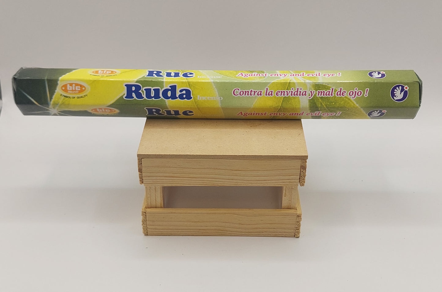 Ruda Incienso Hexagonal Bic