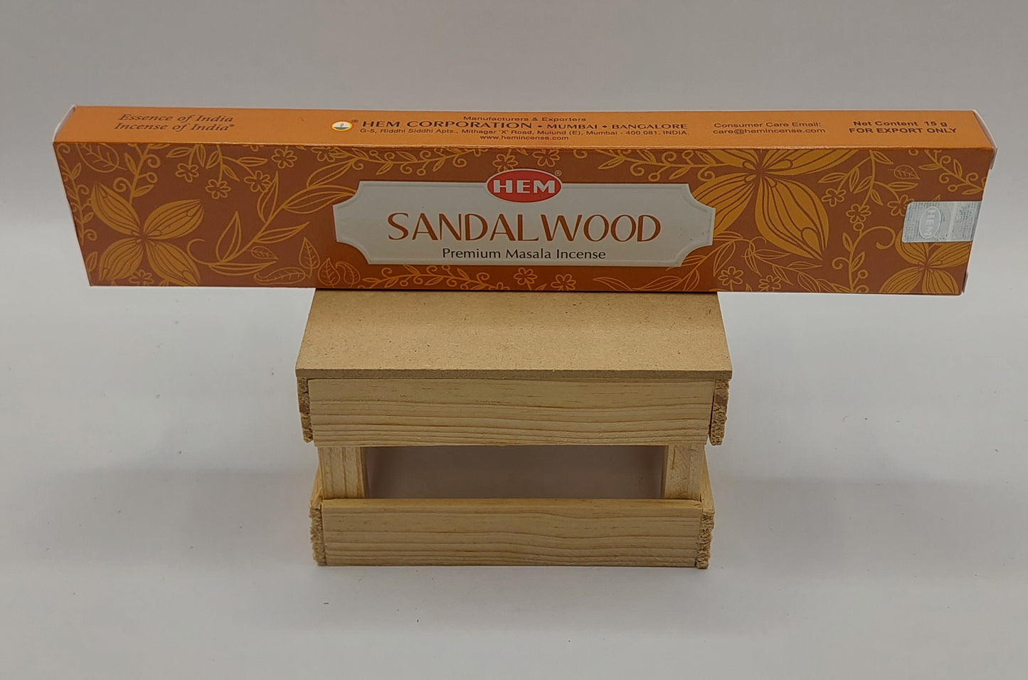 Madera de Sandalo Incienso Premium Hem
