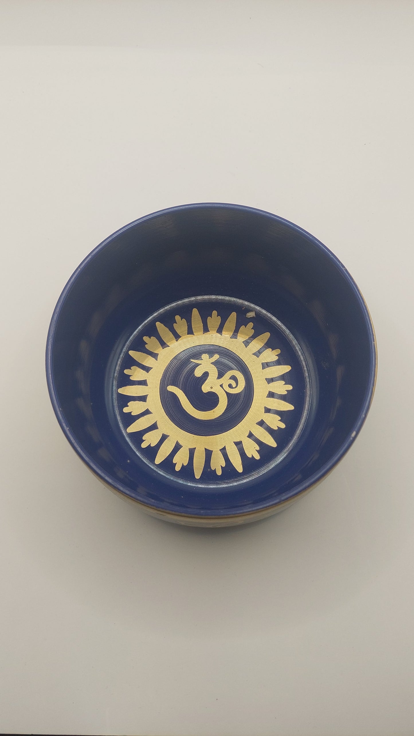 Cuenco Tibetano Azul Rey (13 cms)