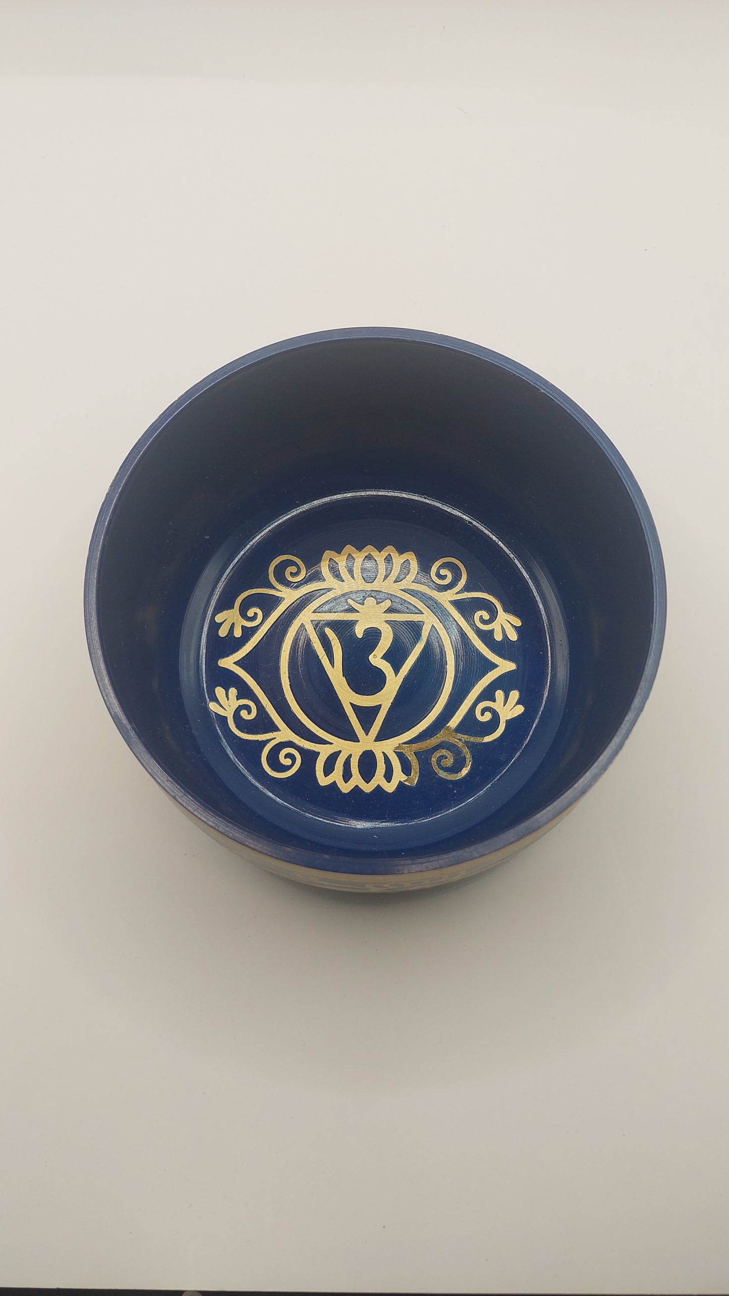 Cuenco Tibetano Azul Oscuro (13 cms)