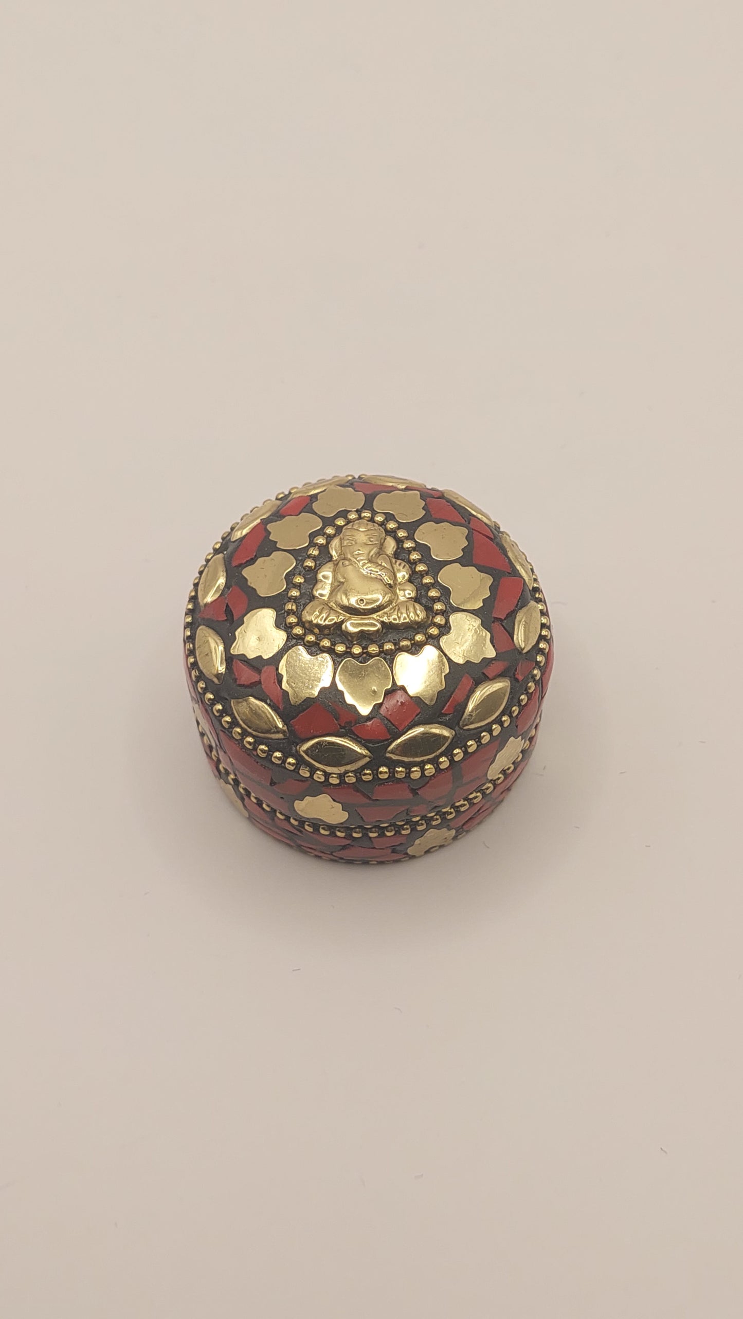 Mini Alhajero Circular Ganesh Rojo