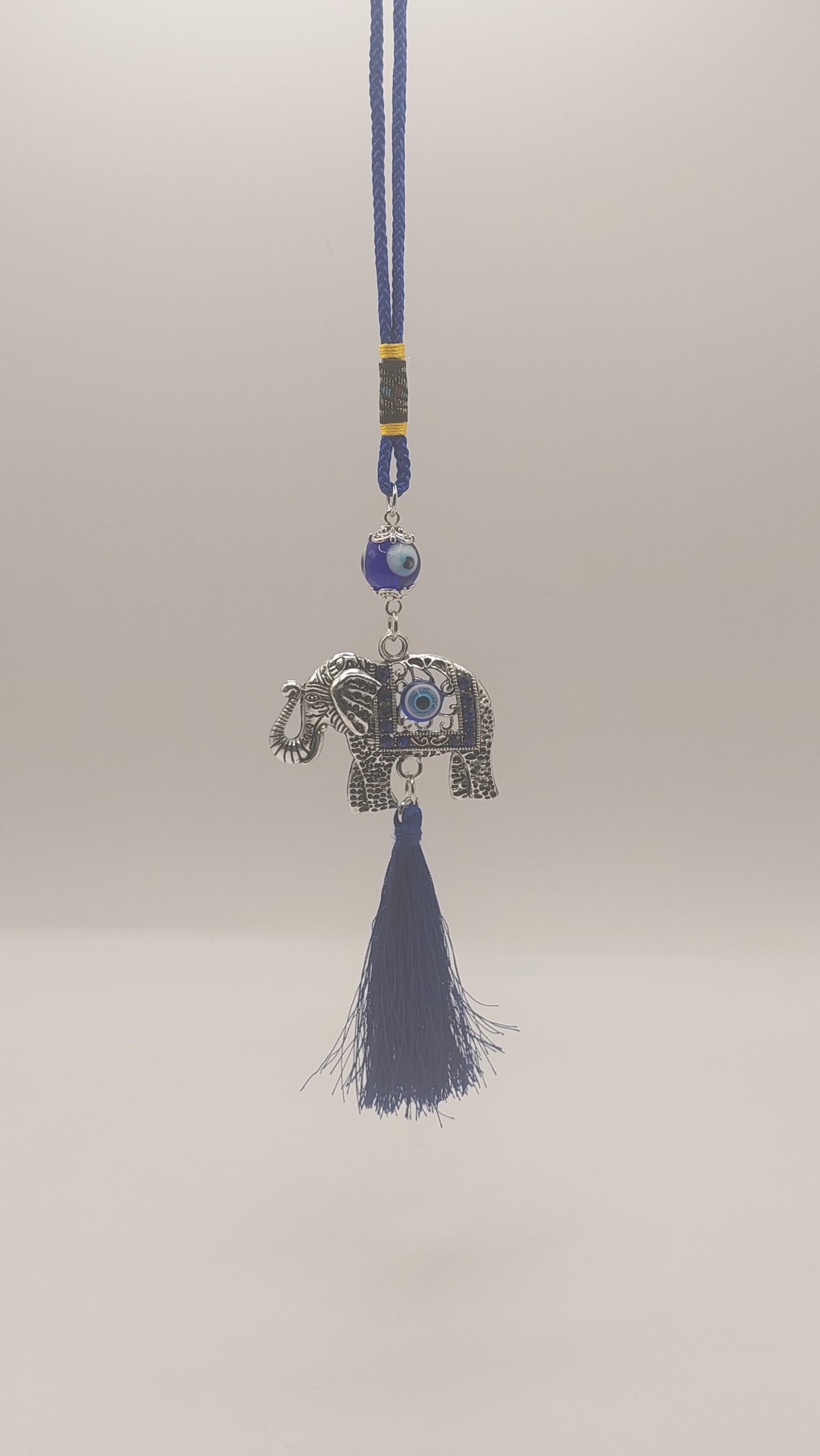 Amuleto Elefante con Ojo Turco