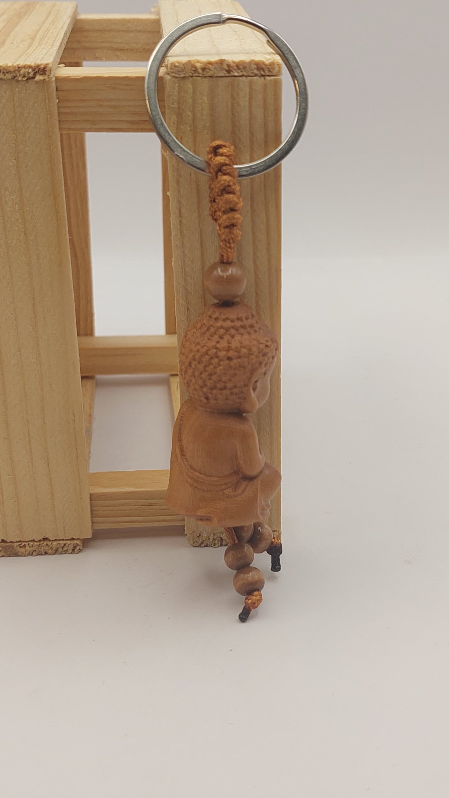 Llavero Baby Buda (manos en pecho)