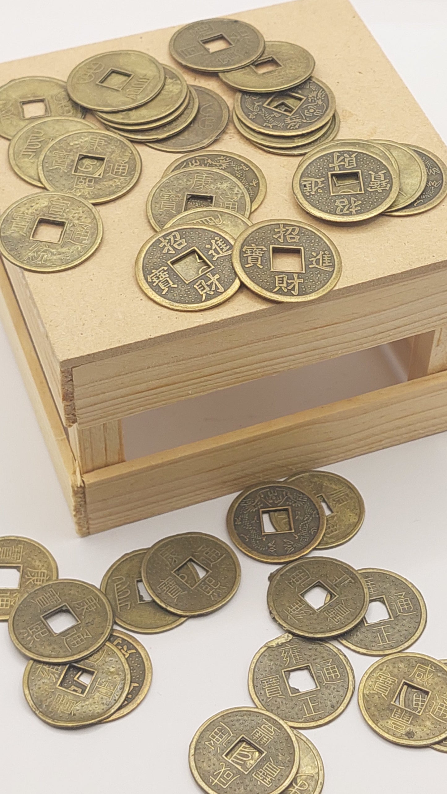 Monedas Chinas de la Abundancia (1.9cms / 10 pzas)