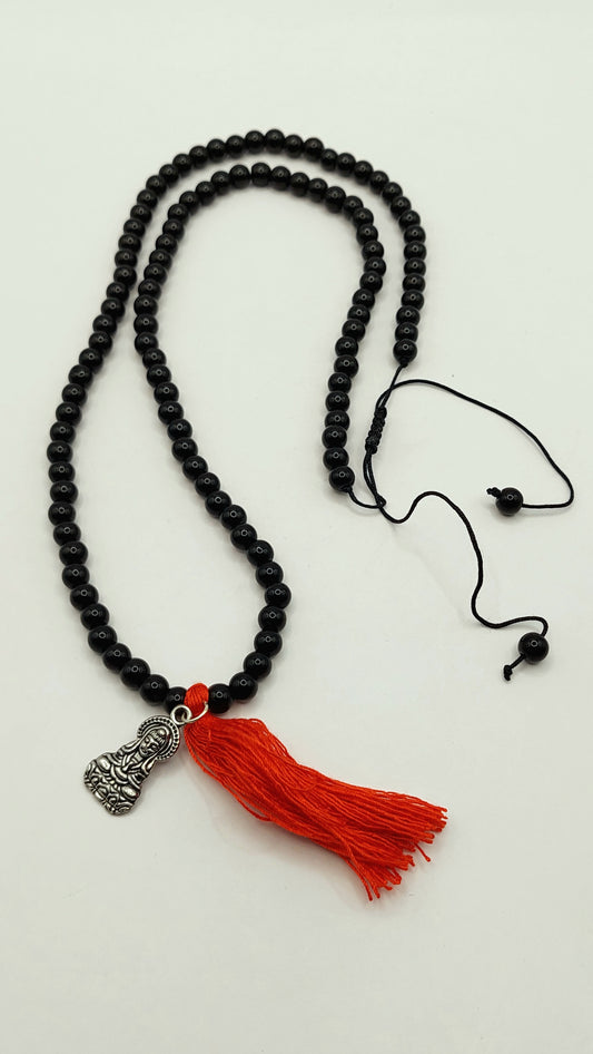 Japa Mala 108 Negro (ajustable)