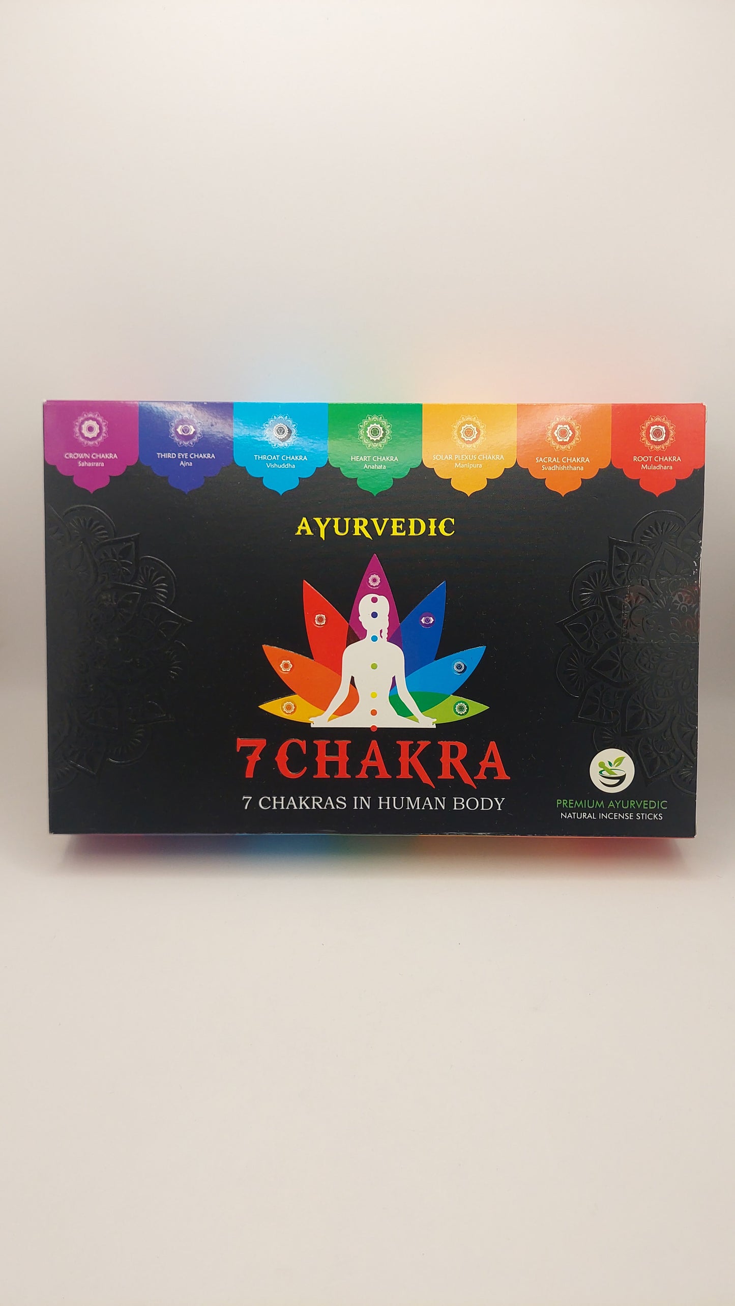 Colección de inciensos AYURVEDICOS de los 7 Chakras