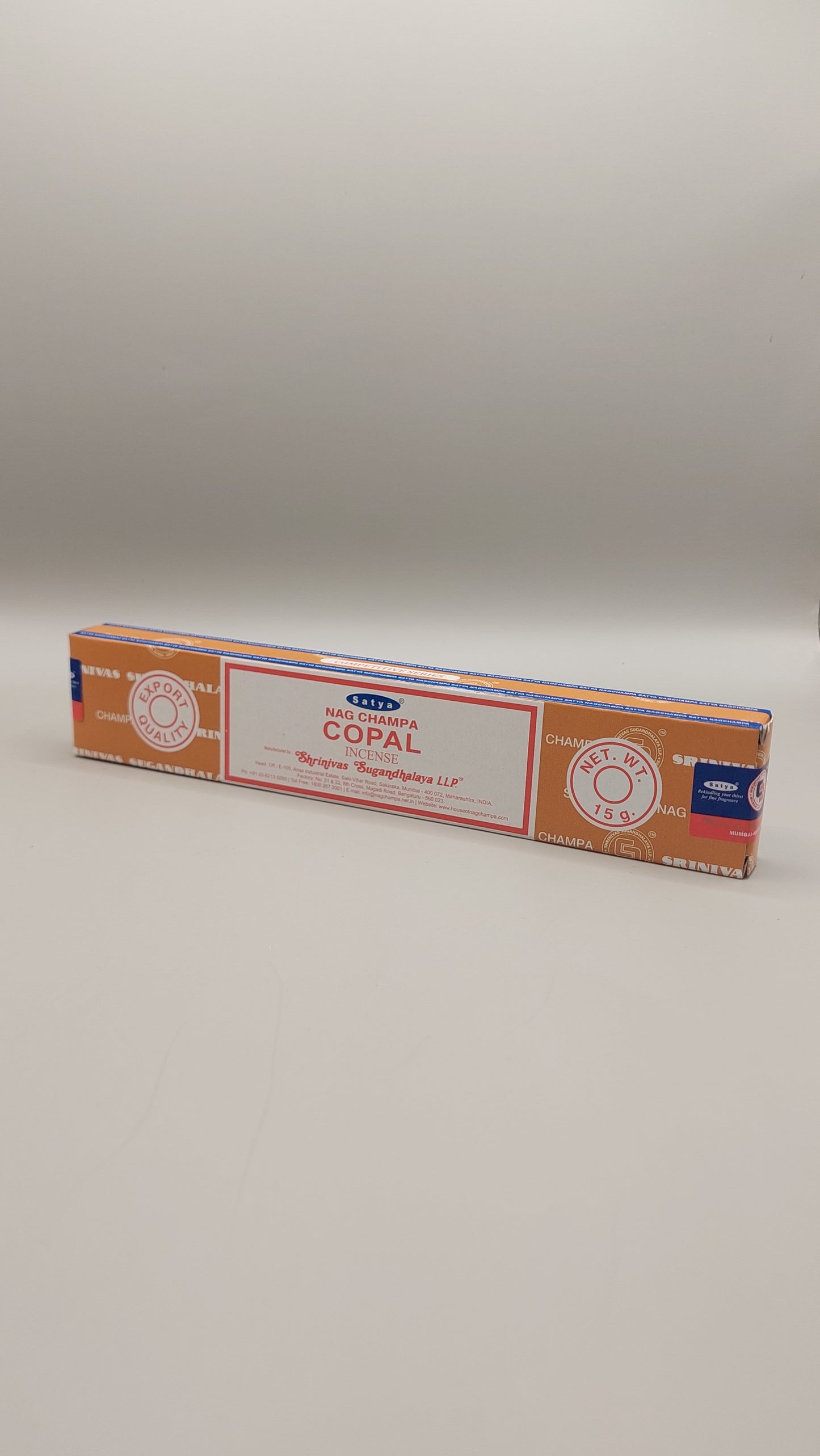 Copal Incienso Nag Champa / Satya