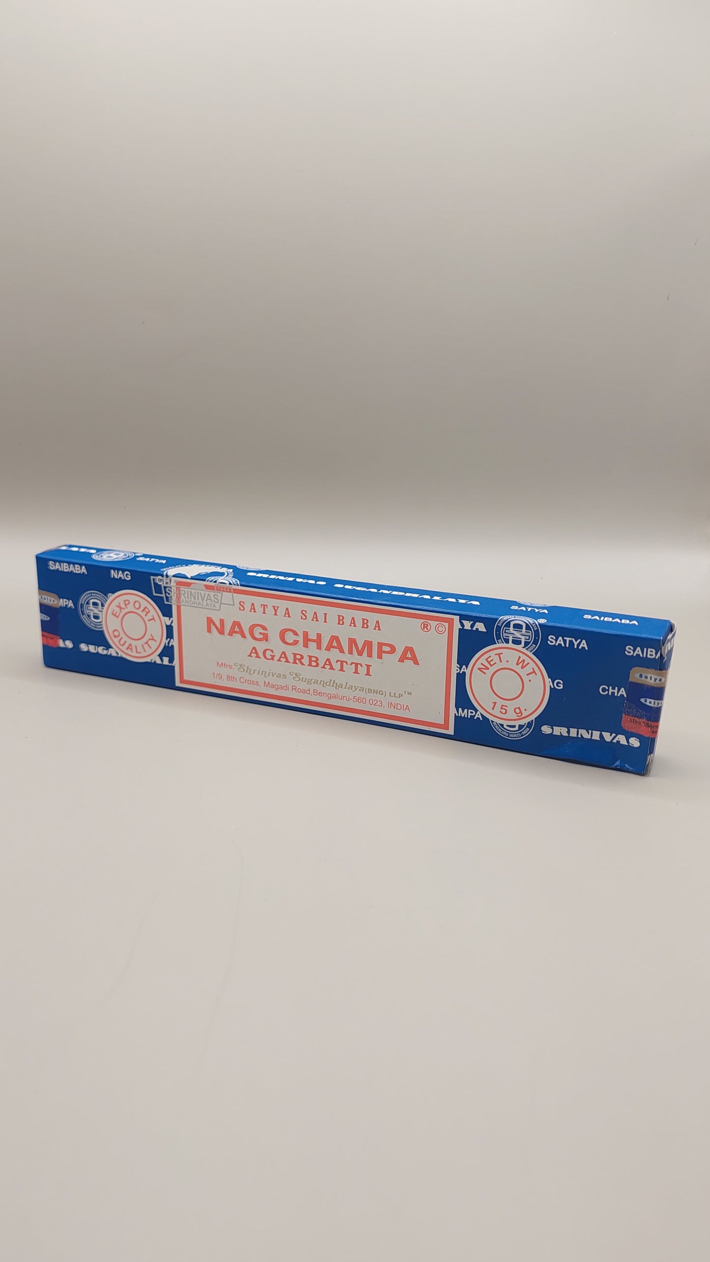 Agarbatti Incienso Nag Champa / Satya