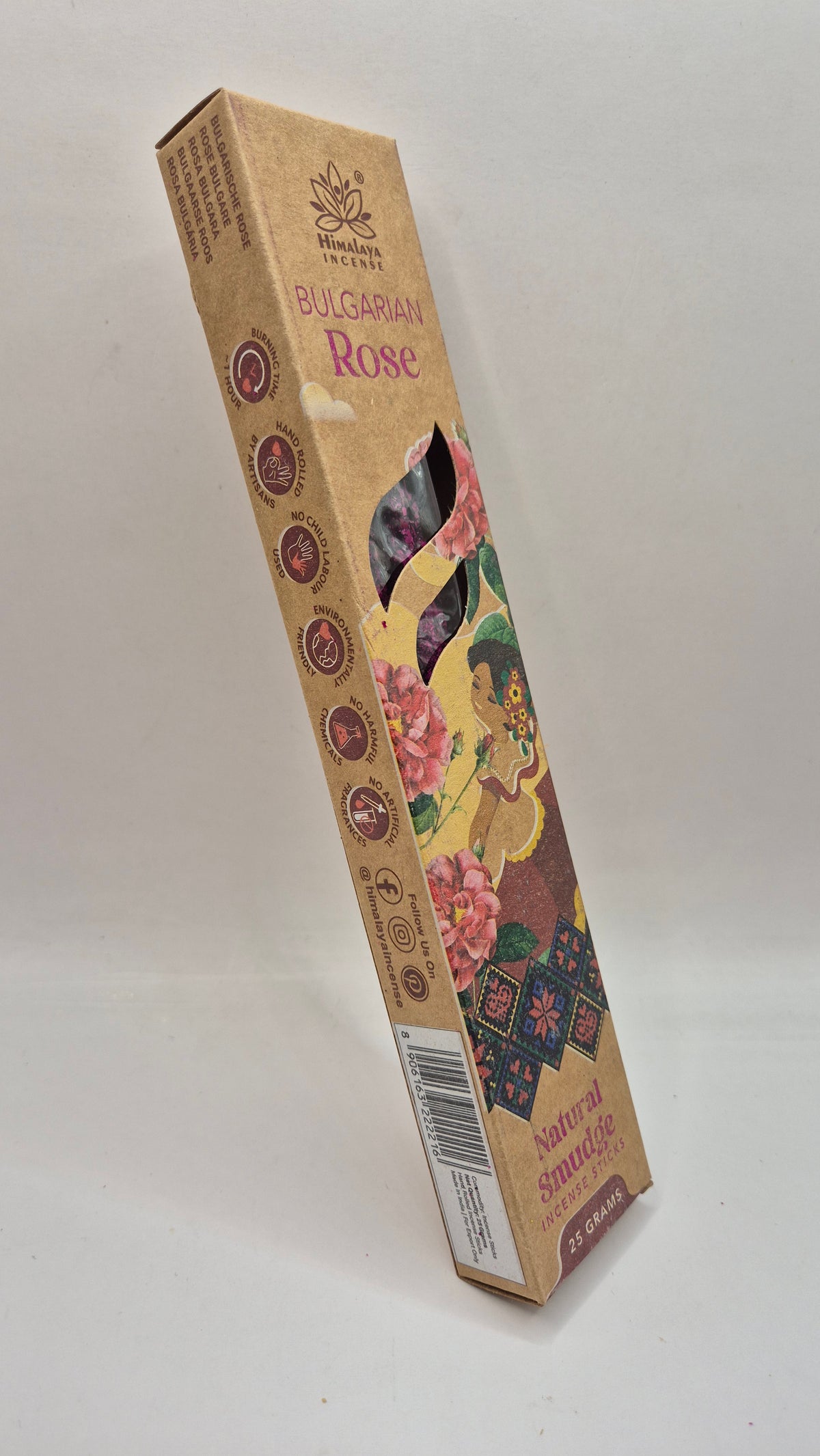 Rosa Búlgara marca Himalaya Natural Smudge