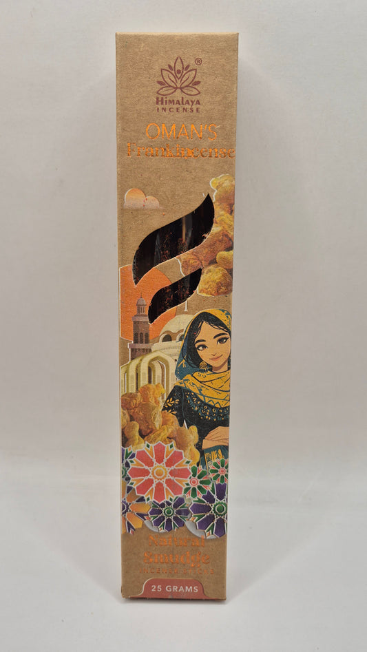 Incienso de Omán "Frankincence" marca Himalaya Natural Smudge