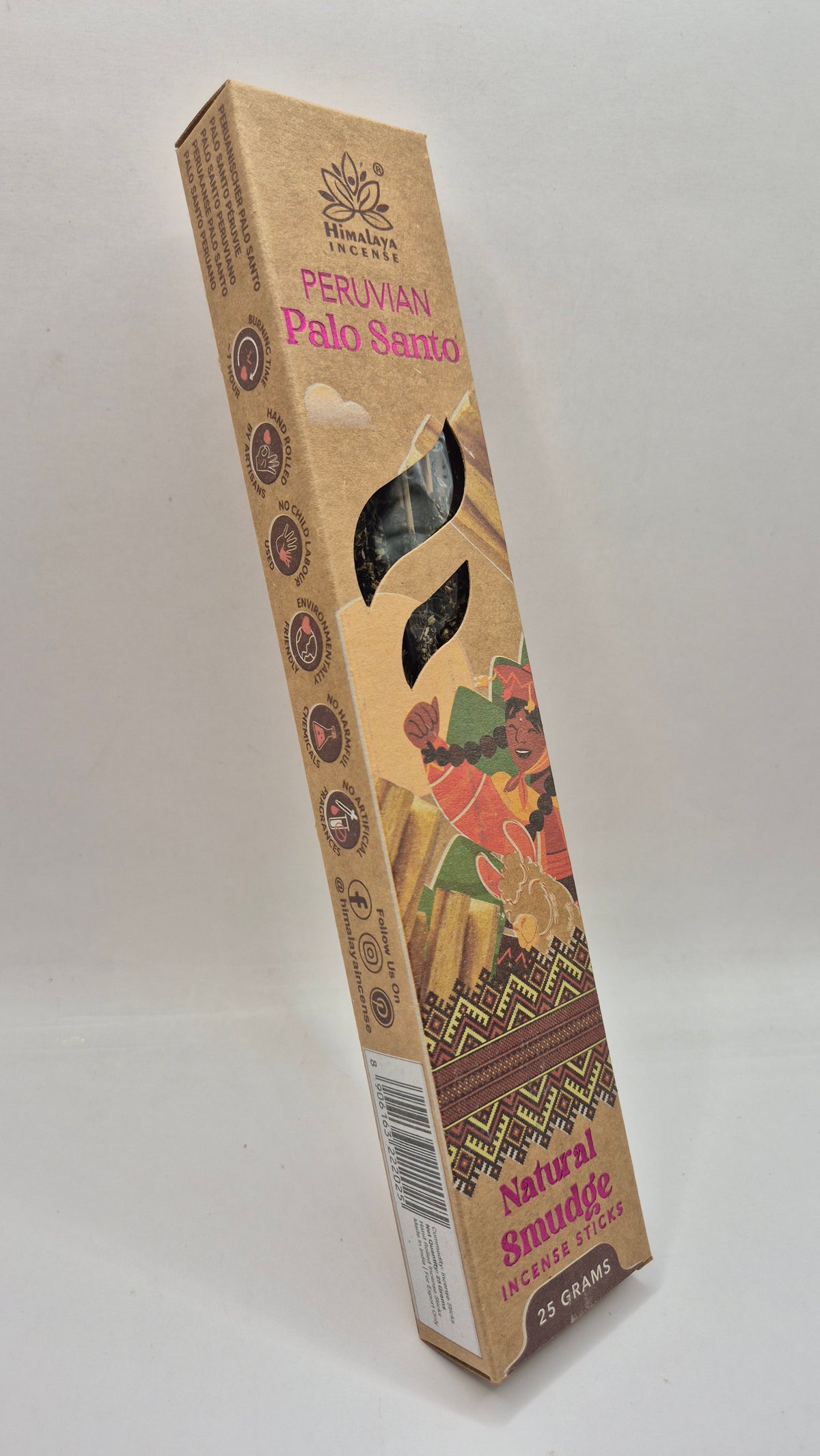 Palo Santo Peruano marca Himalaya Natural Smudge