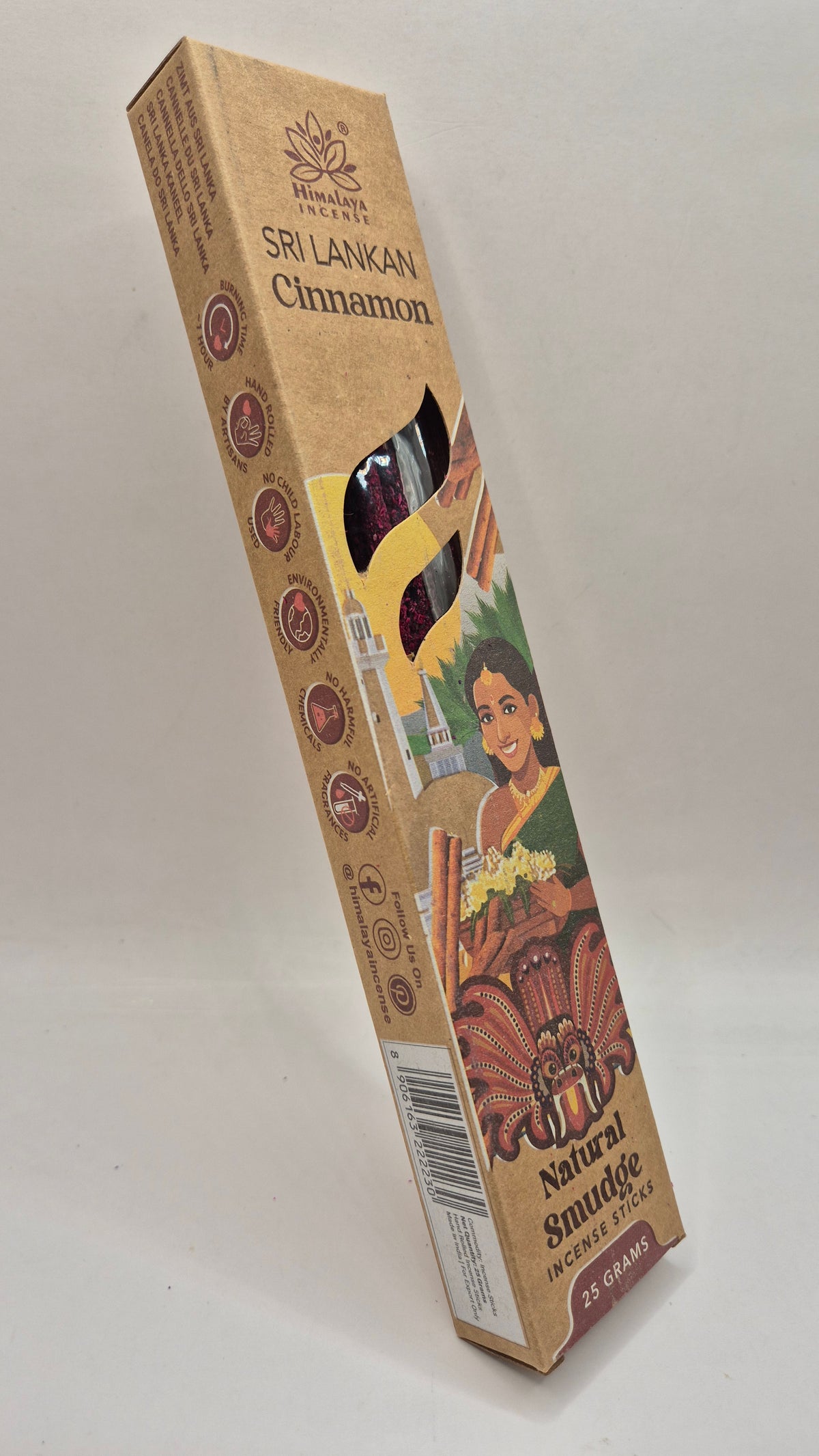 Canela de Sri Lanka marca Himalaya Natural Smudge