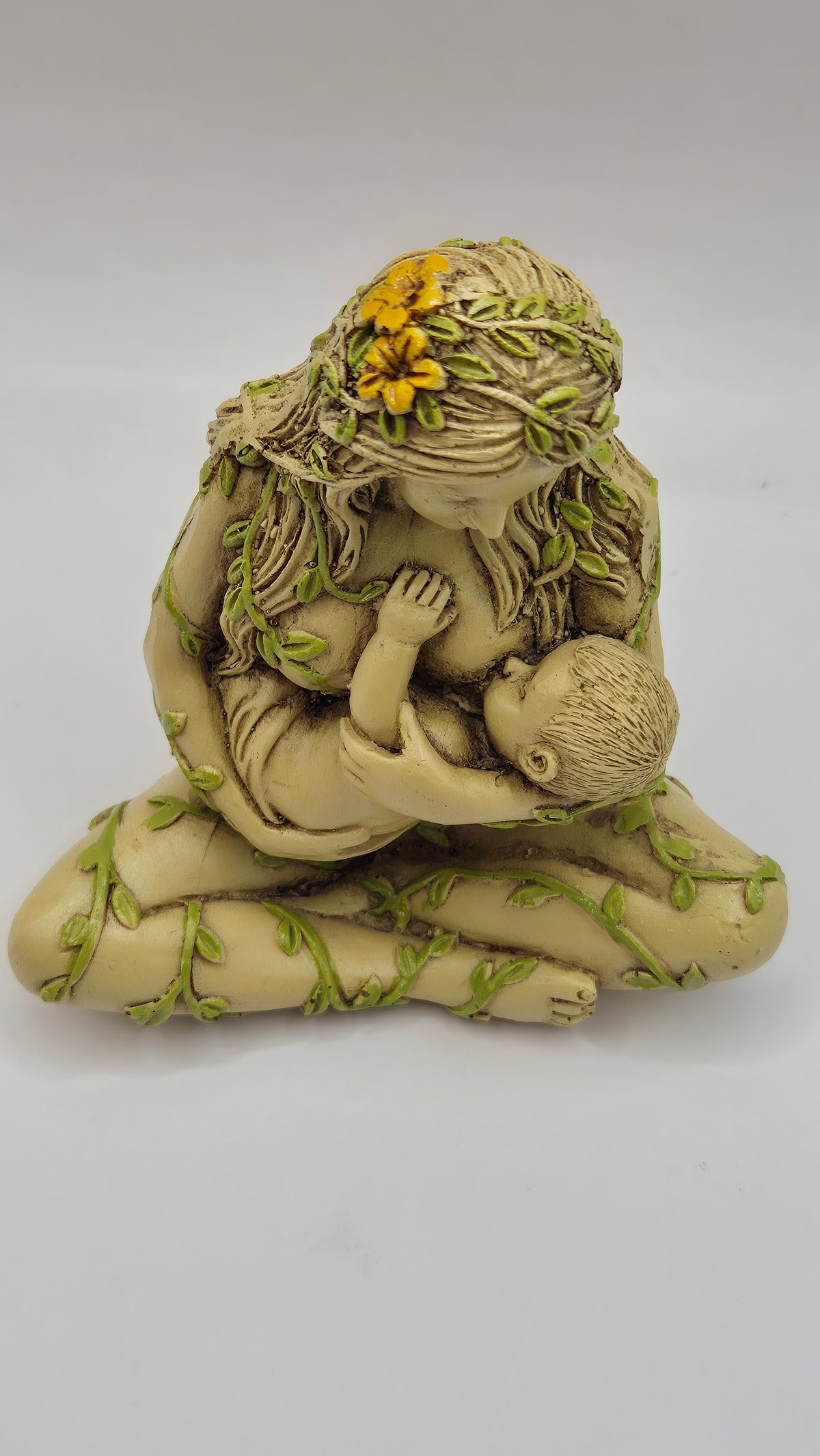 Diosa Gaia "Gea" con bebe