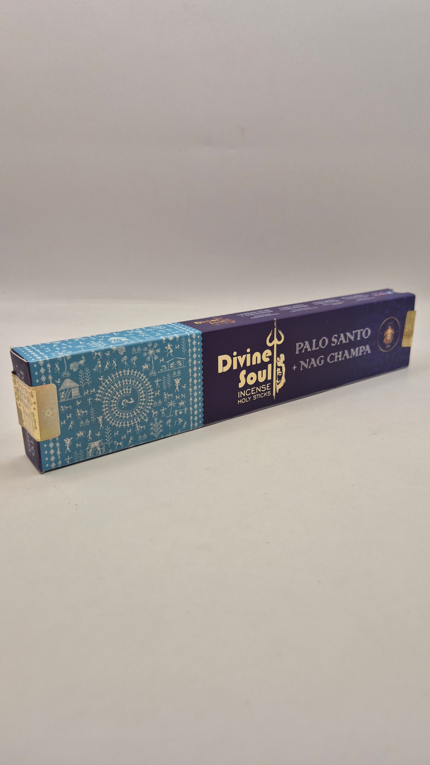 Palo Santo + Nag Champa incienso marca Divine Soul