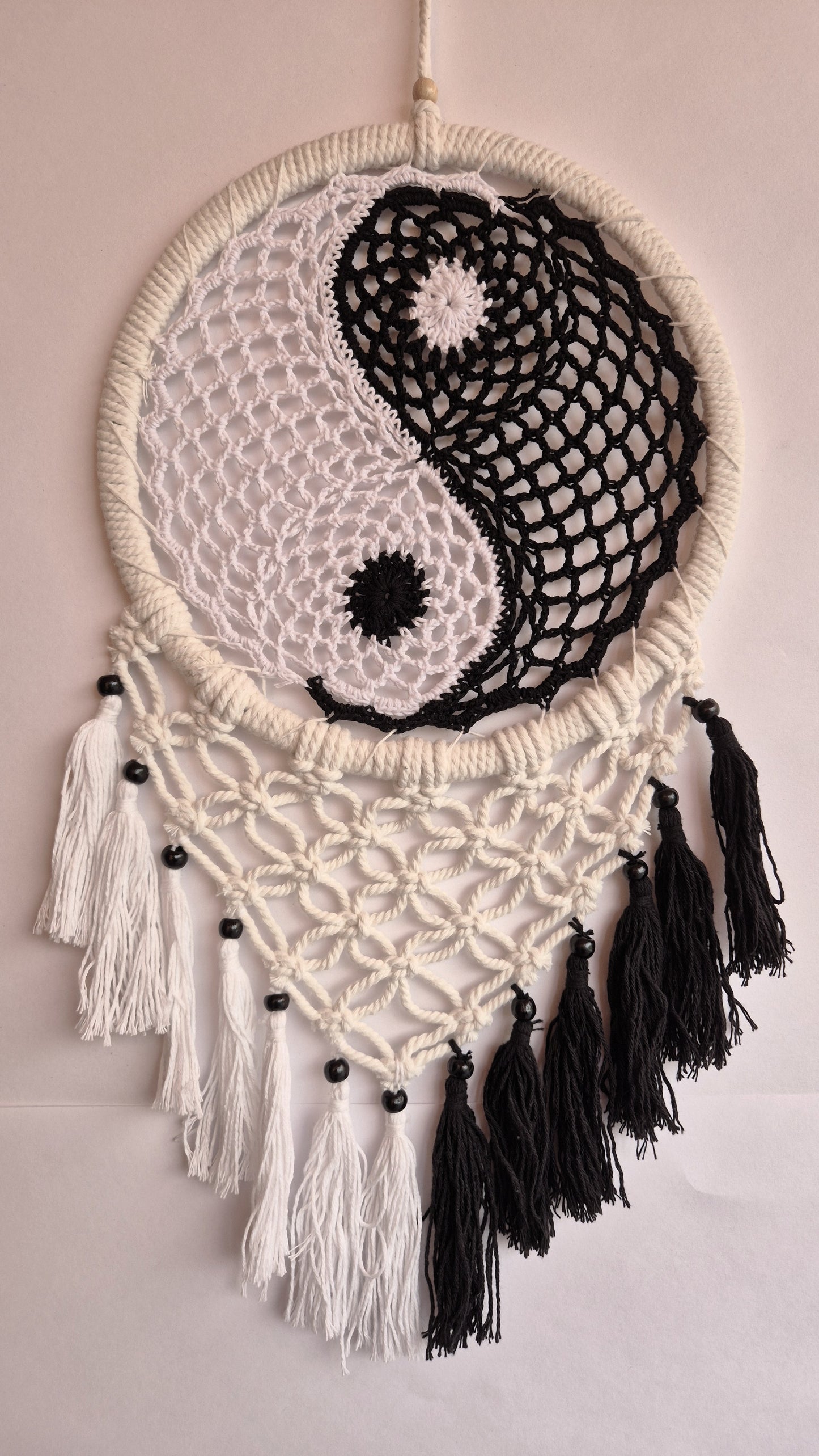 Atrapasueños Feng Shui de Macrame