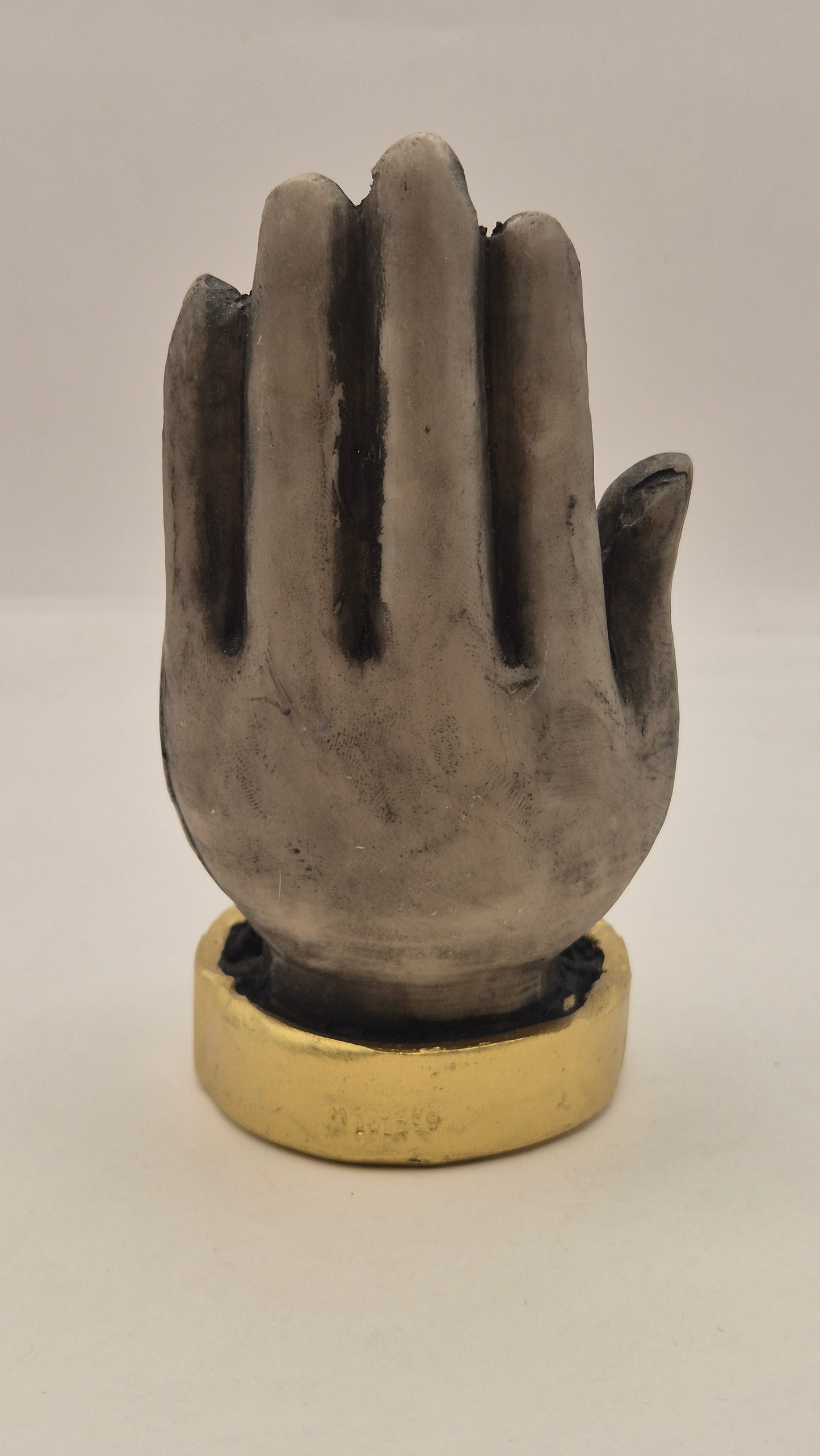 Porta Incienso Mano de Hamsa (ceniza)