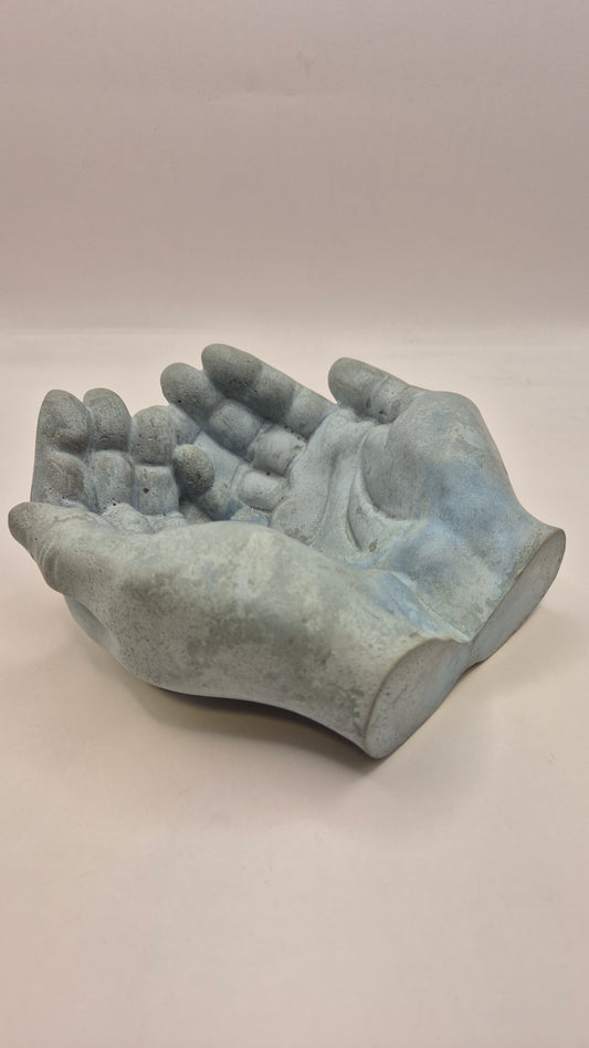 Manos Porta Sahumerios (azul)