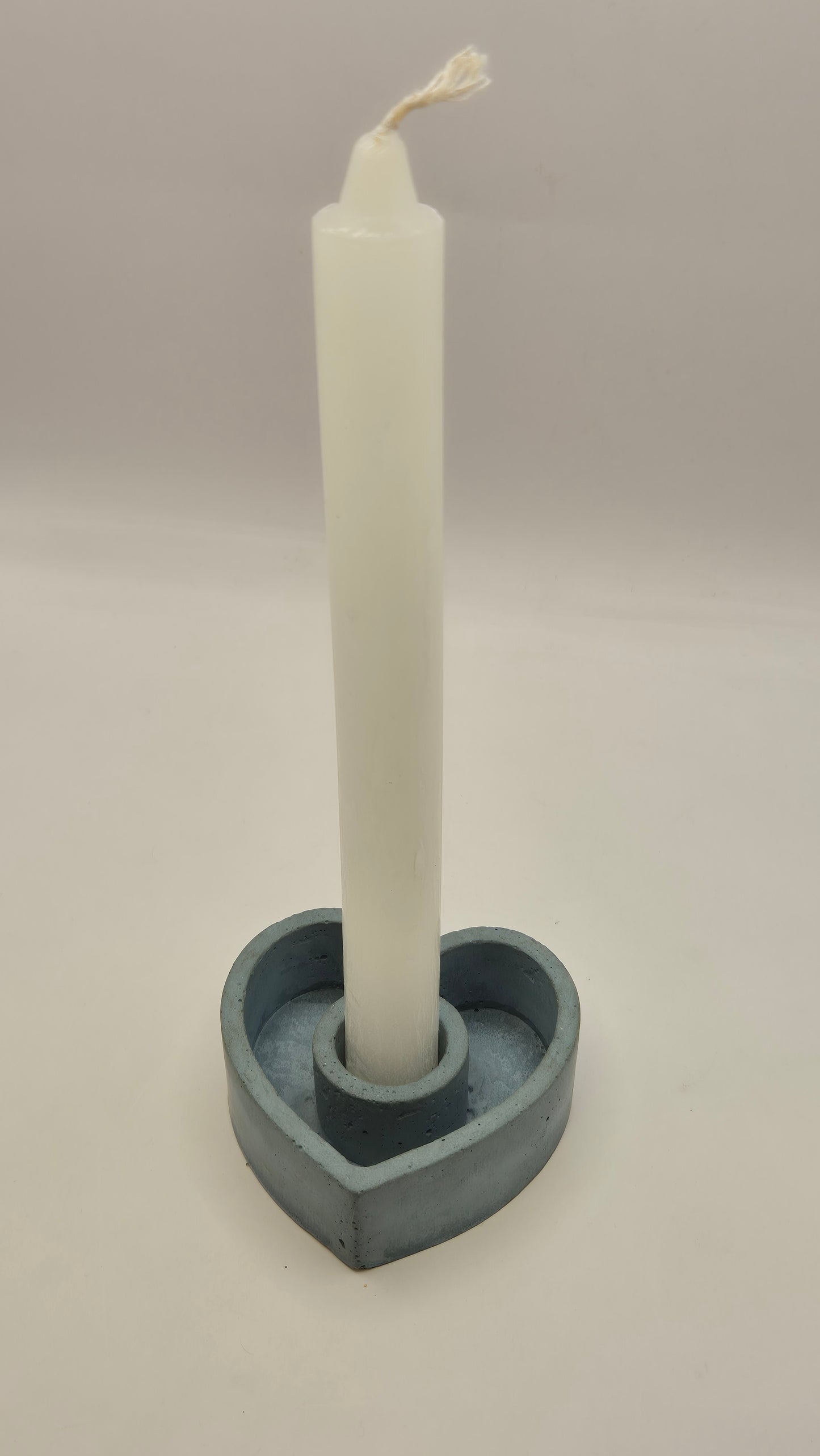 Porta Vela o Sahumerio Corazón AZUL