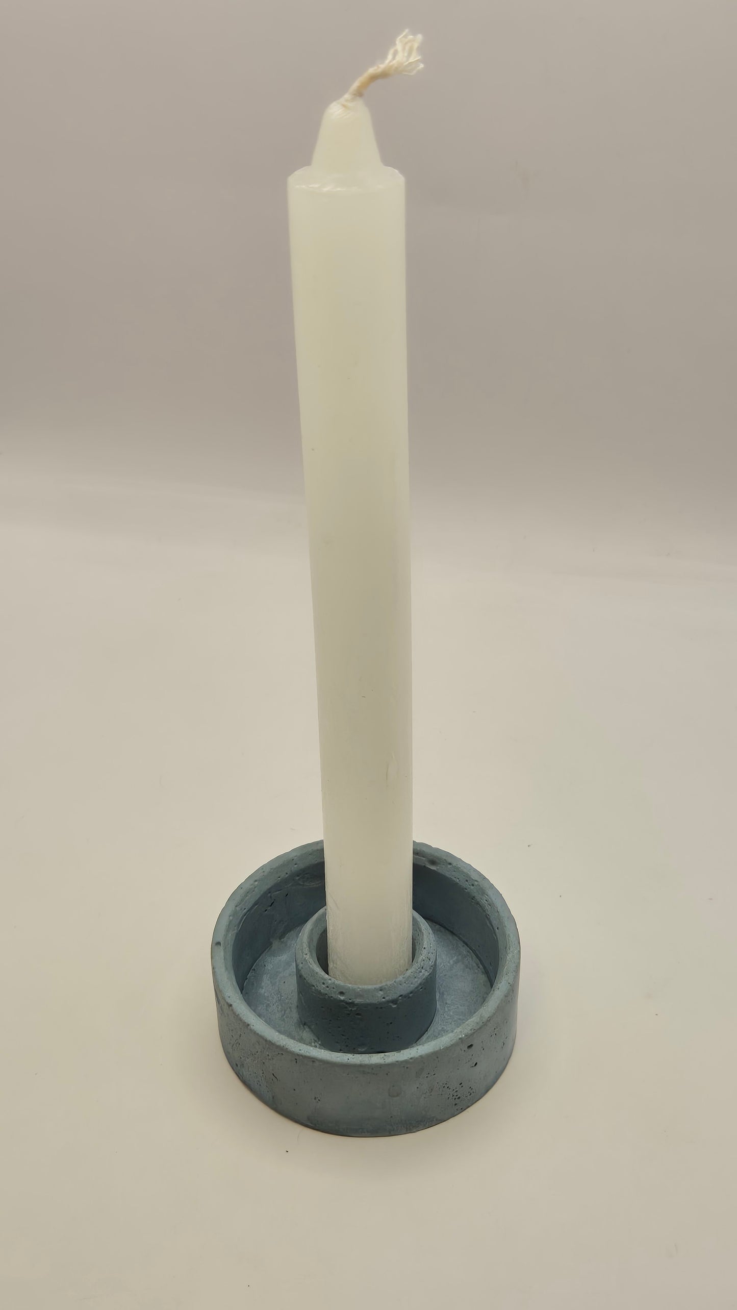 Porta Vela o Sahumerio Circular CONCRETO