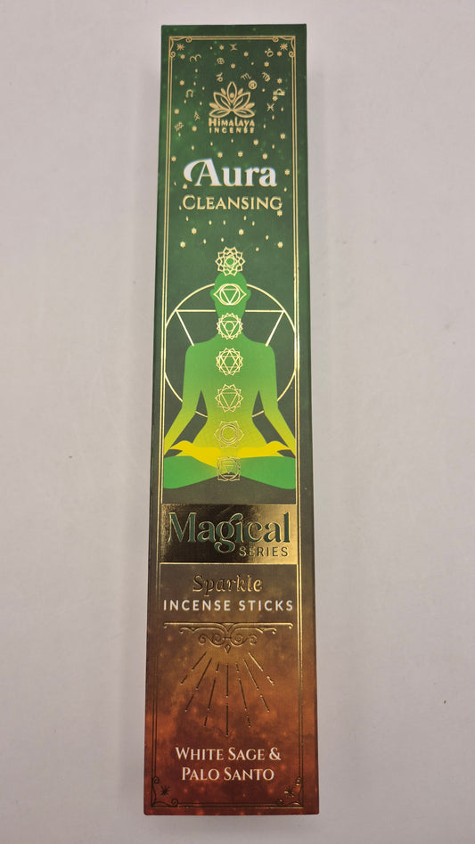 Salvia Blanca & Palo Santo "Aura Cleansing" marca Himalaya Magical Series