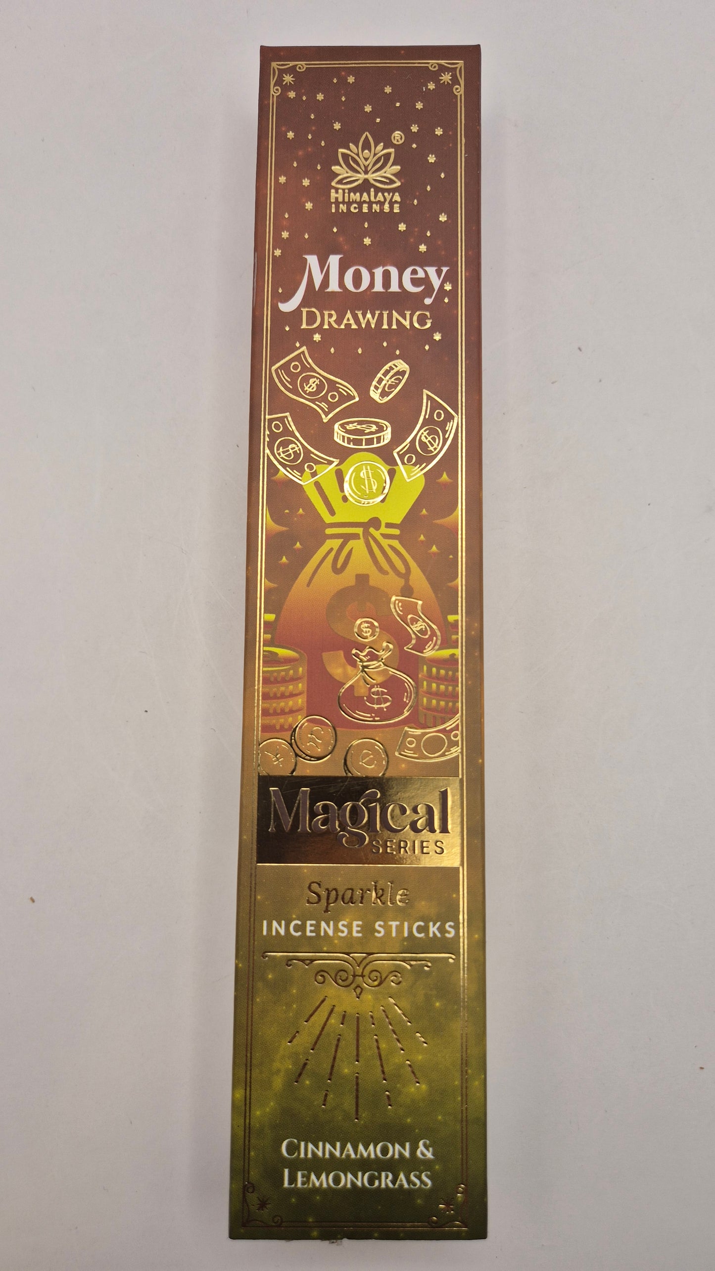 Canela & Hierba de Limón "Money Drawing" marca Himalaya Magical Series