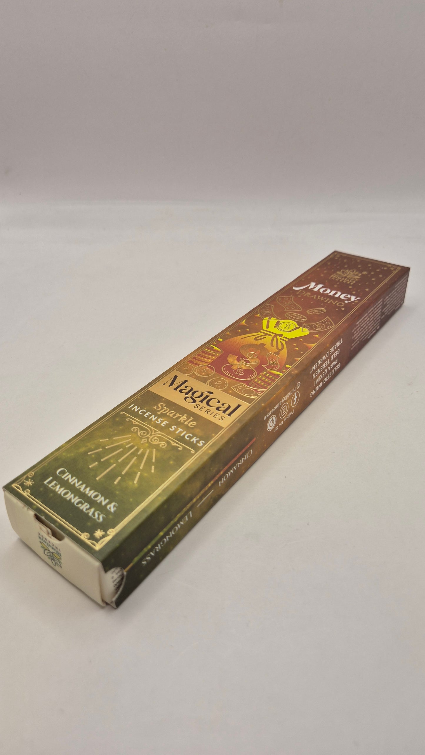 Canela & Hierba de Limón "Money Drawing" marca Himalaya Magical Series