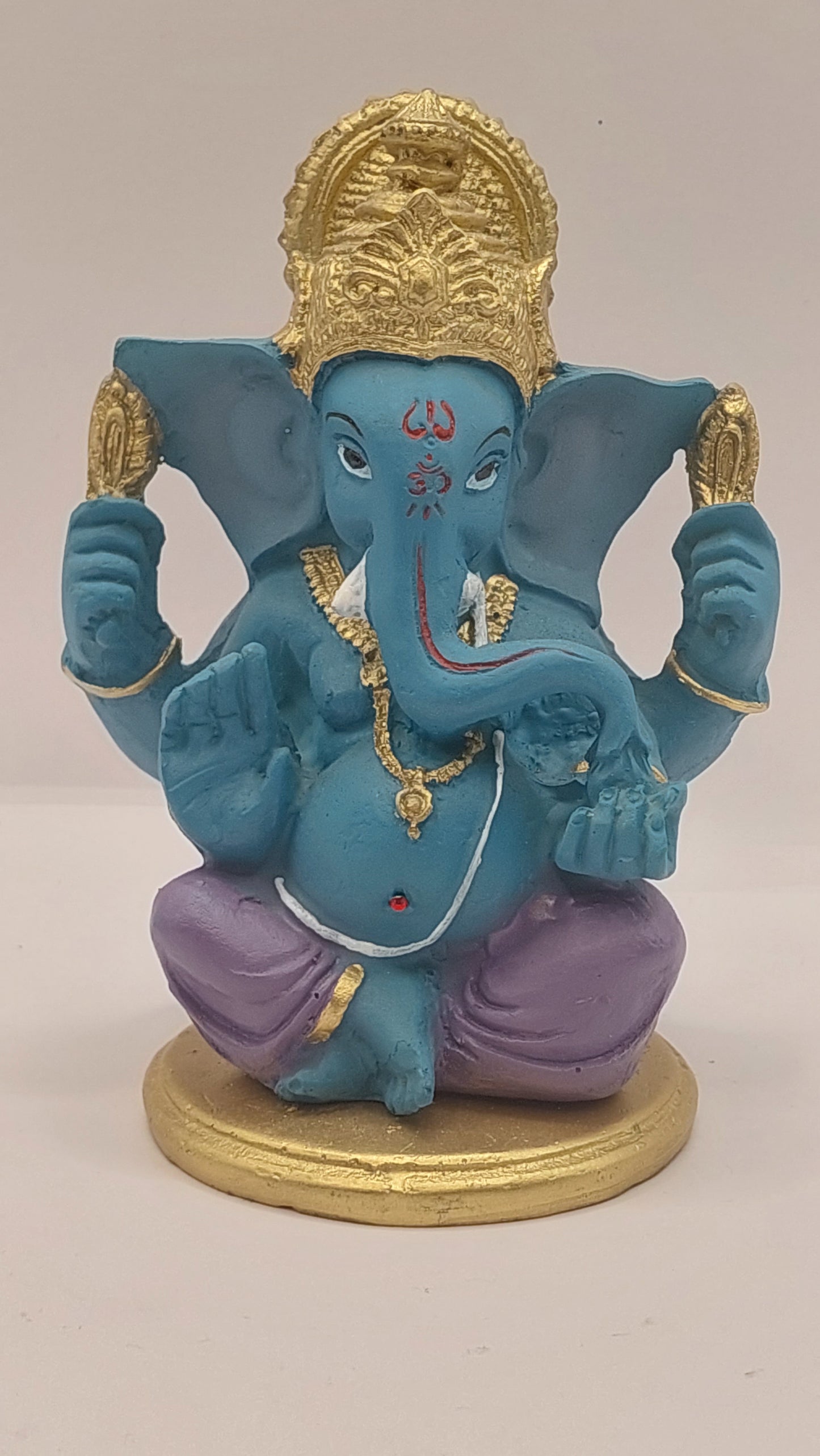 Ganesha Azul mediano (dios hindú)