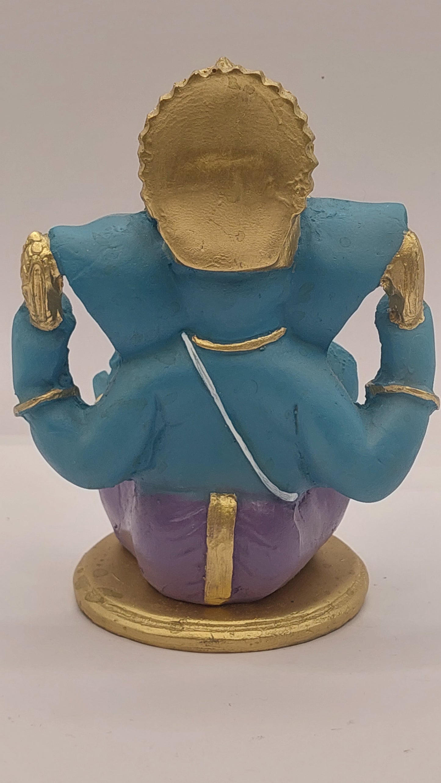 Ganesha Azul mediano (dios hindú)