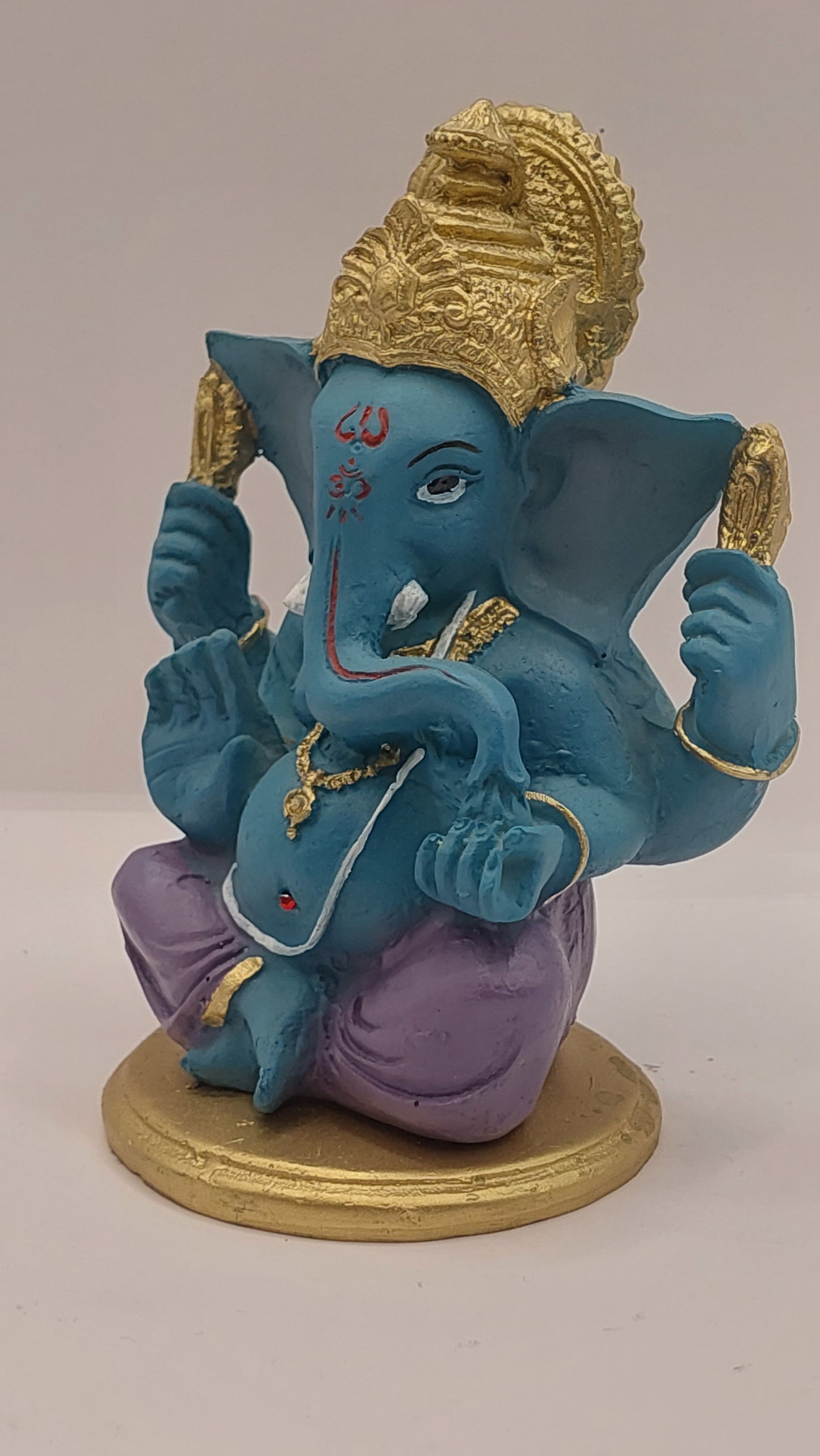 Ganesha Azul mediano (dios hindú)