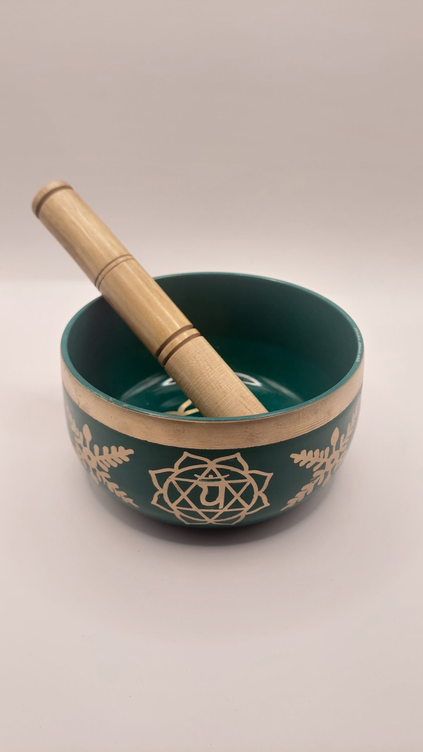 Cuenco Tibetano Verde (13 cms)